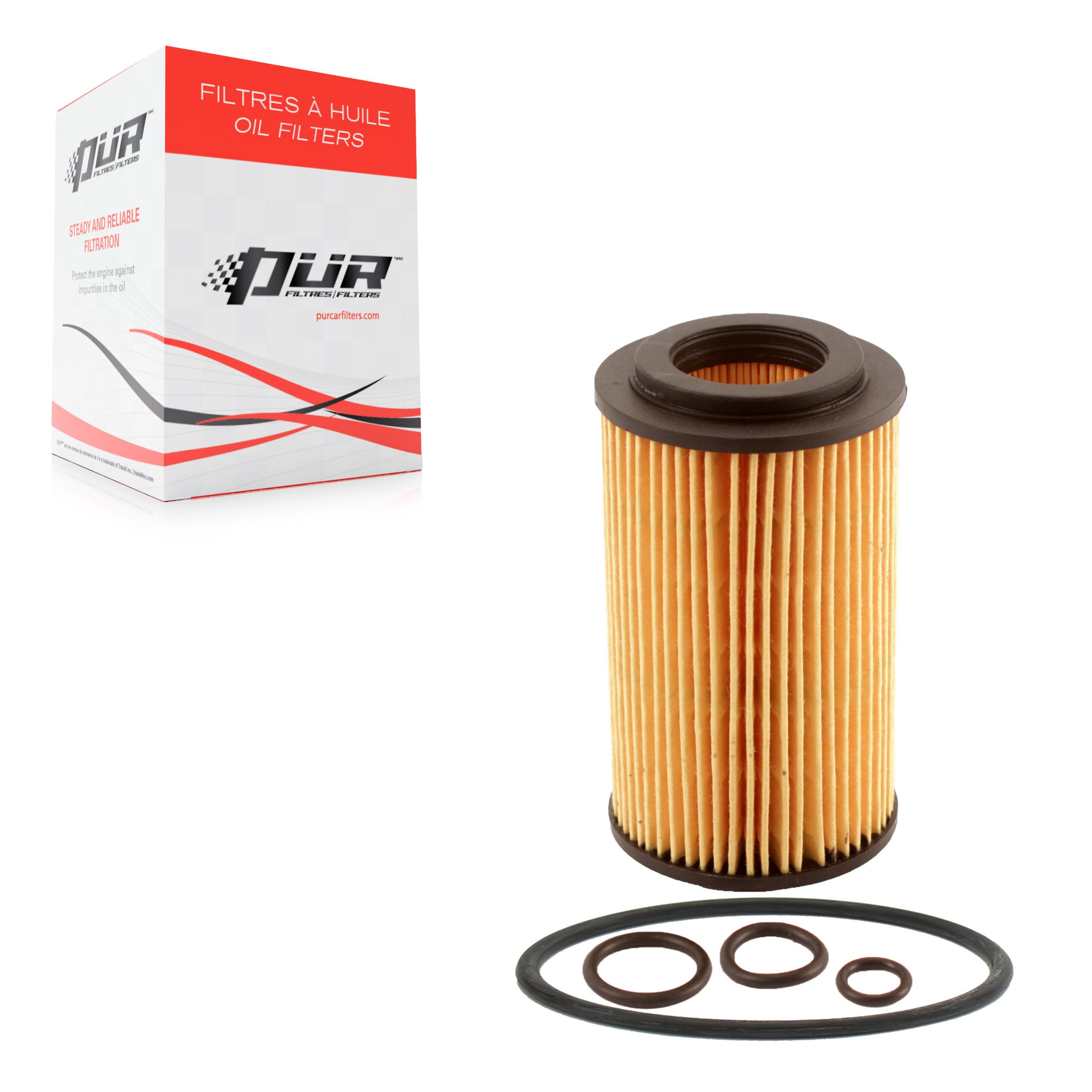PUR 56-CH8481 Engine Oil Filter for 1998-2015 Mercedes-Benz C250, Mercedes-Benz C300, Mercedes-Benz E350 - N/A