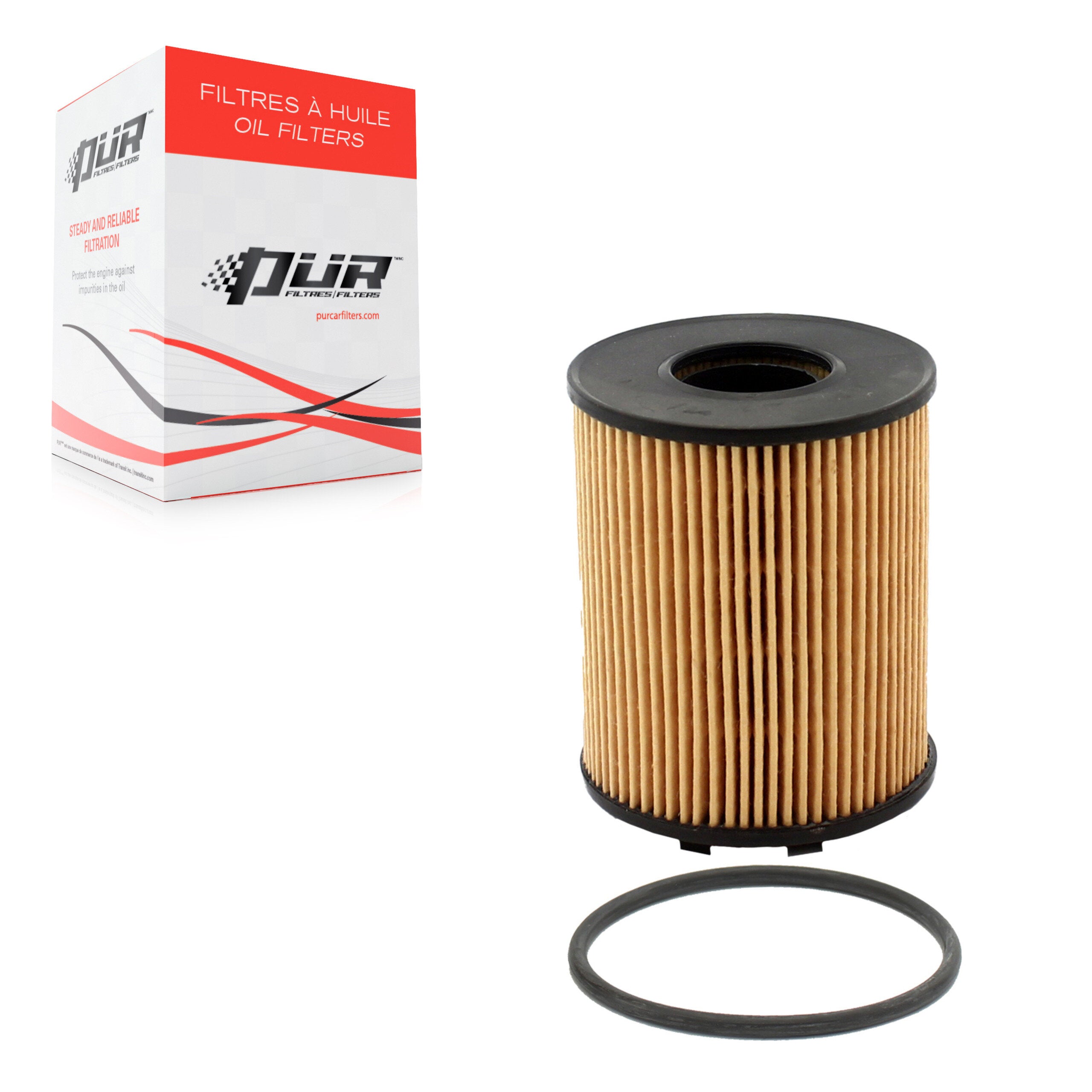 PUR 56-CH9713 Engine Oil Filter for 2012-2020 Fiat 124 Spider, Fiat 500X, Jeep Renegade - N/A