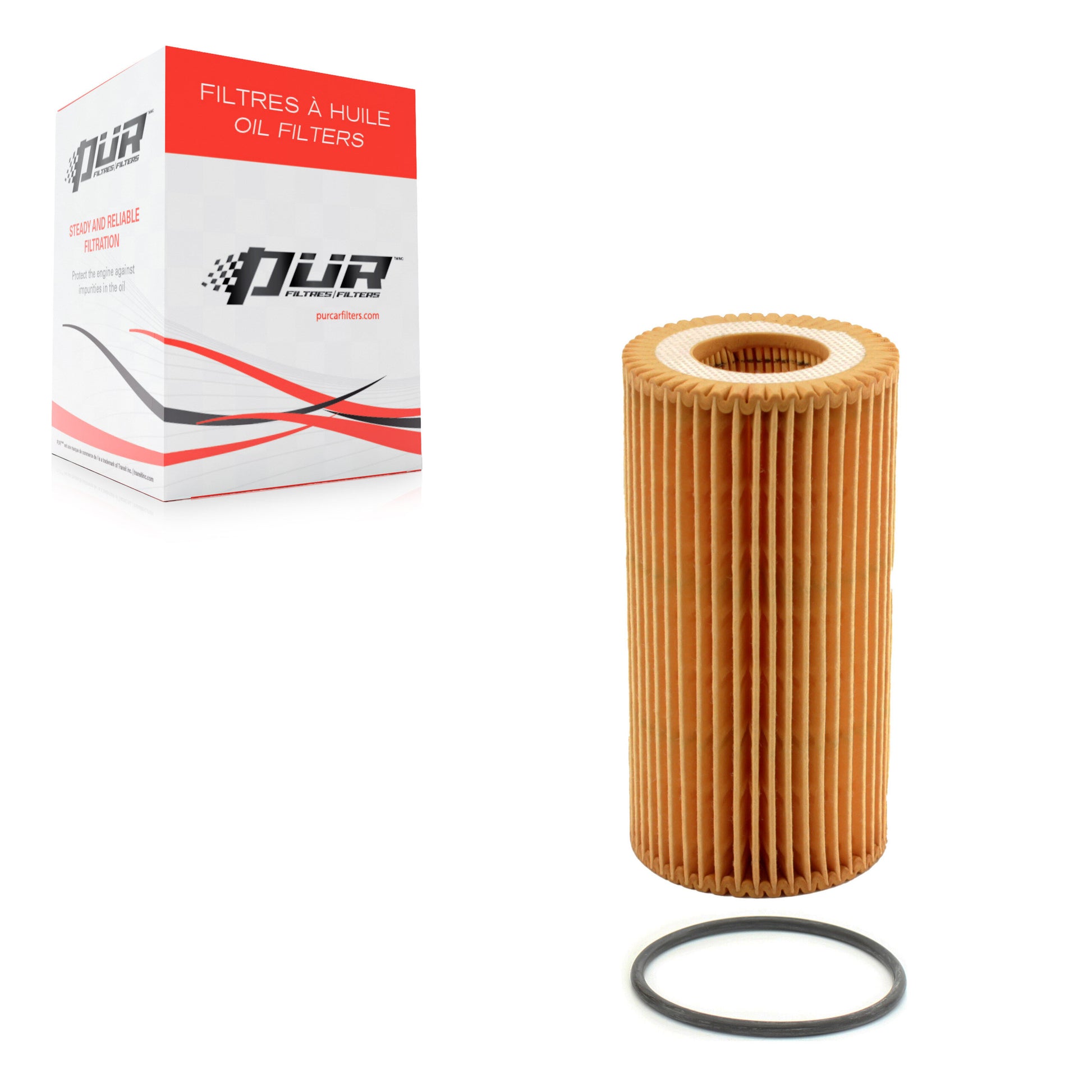 PUR 56-CH9954 Engine Oil Filter for 2004-2016 Volvo S60 Cross Country, Volvo XC70, Volvo V60 - N/A