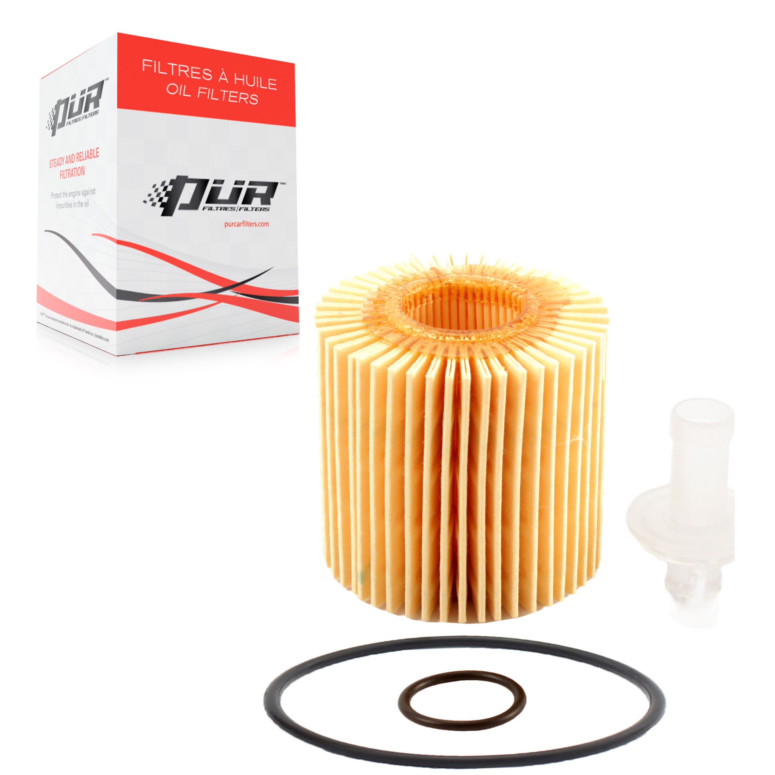 PUR 56-CH9972 Engine Oil Filter for 2005-2025 Lexus TX550h+, Toyota Highlander, Toyota Avalon - N/A