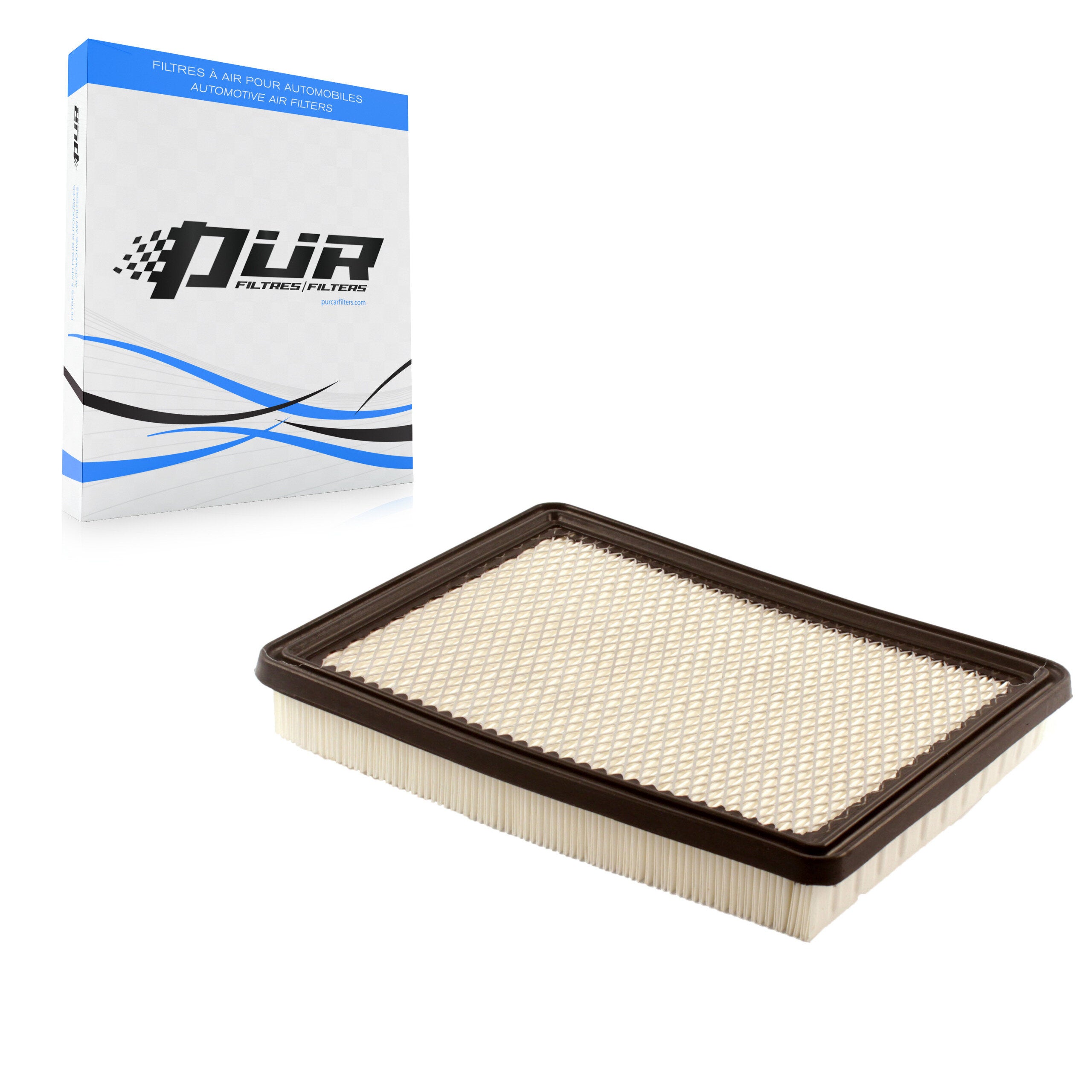 PUR 57-46153 Air Filter for 1988-2009 Buick Allure, Buick LaCrosse, Pontiac Grand Prix - N/A