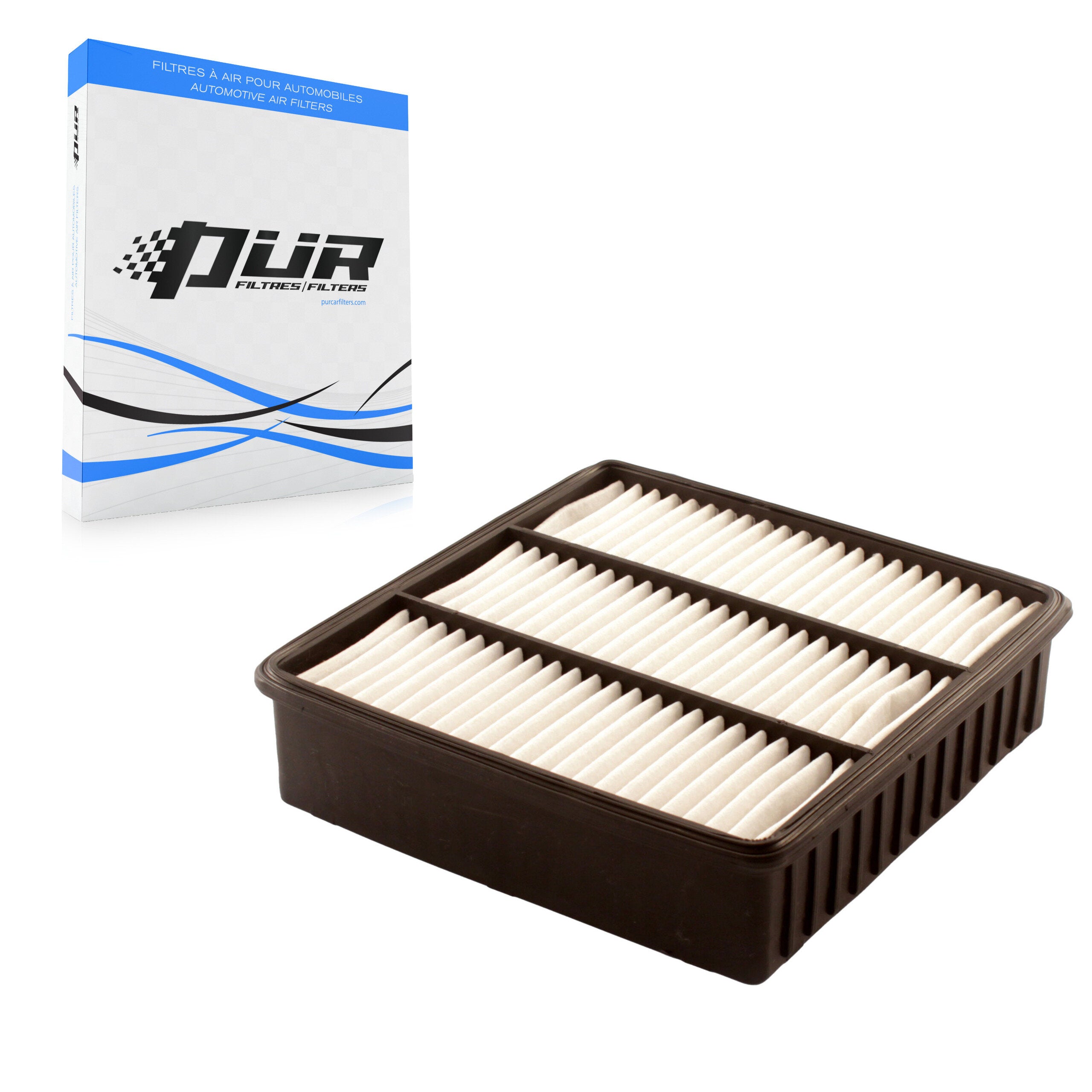 PUR 57-46215 Air Filter for 1997-2011 Mitsubishi Lancer, Mitsubishi Outlander, Mitsubishi Mirage - N/A