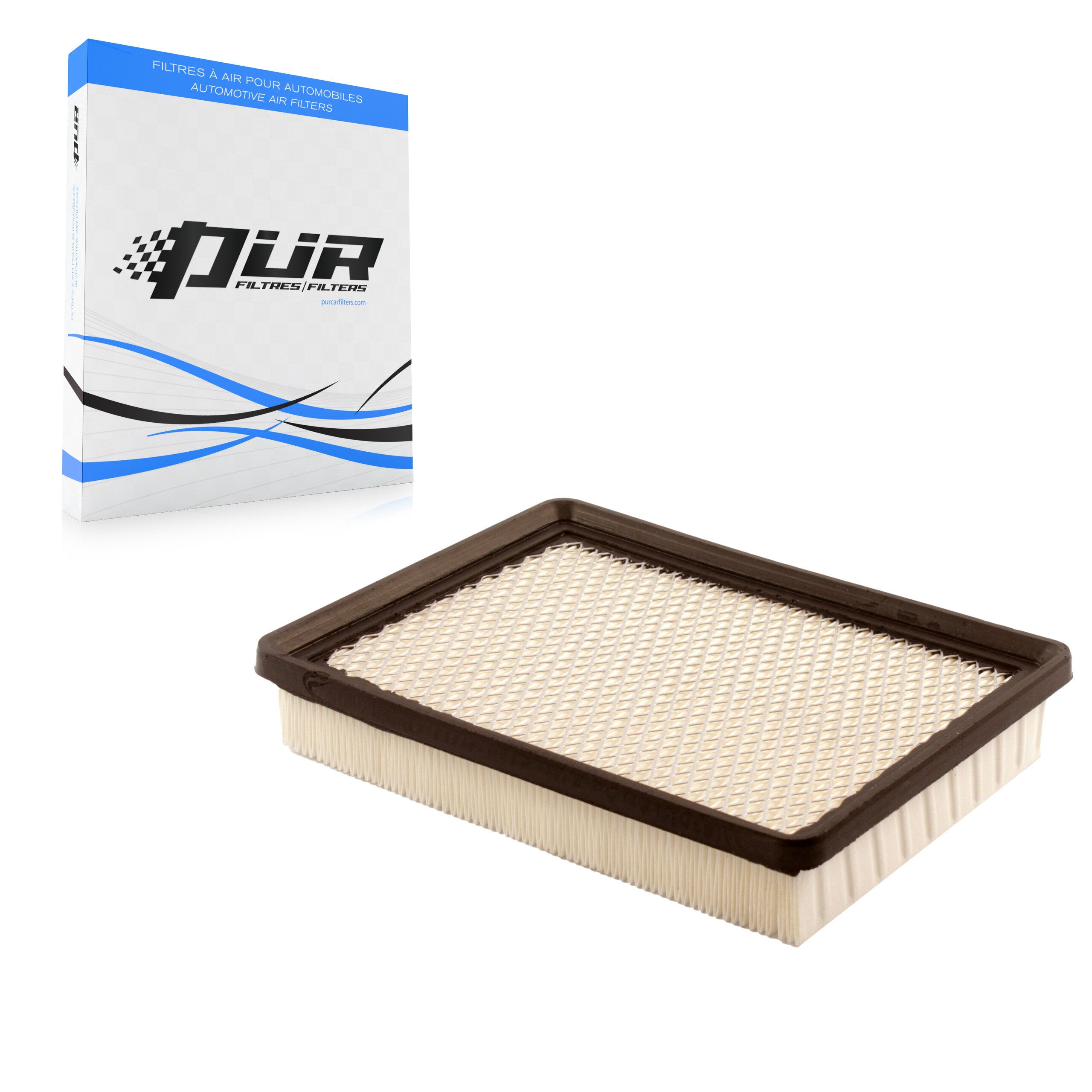PUR 57-46302 Air Filter for 1994-2009 Chevrolet Malibu, Cadillac XLR, Chevrolet Corvette - N/A
