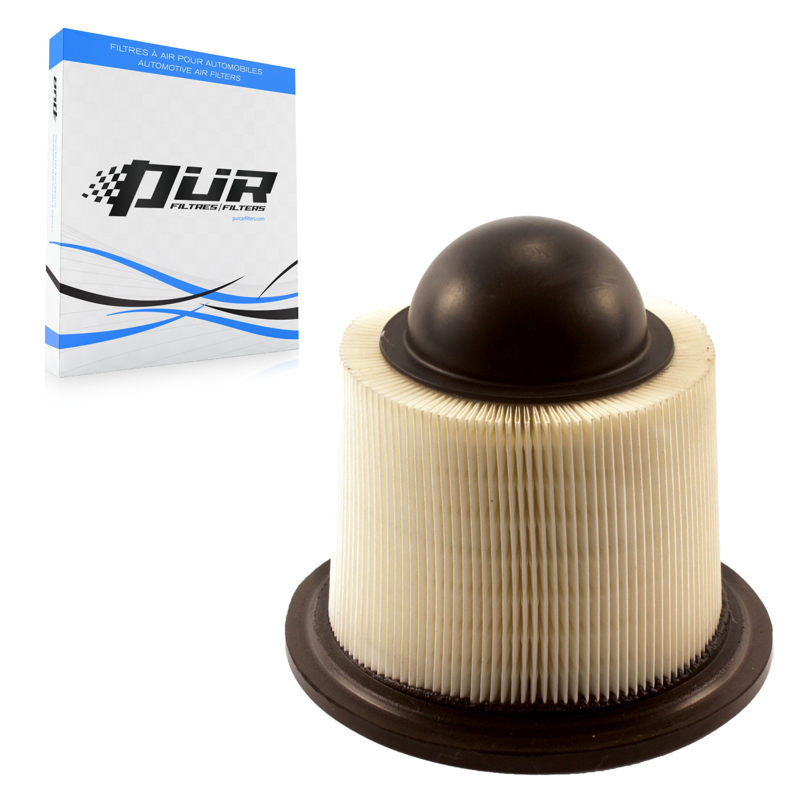 PUR 57-46418 Air Filter for 1995-2019 Ford E-450 Super Duty, Ford E-350 Super Duty, Ford F-150 - N/A