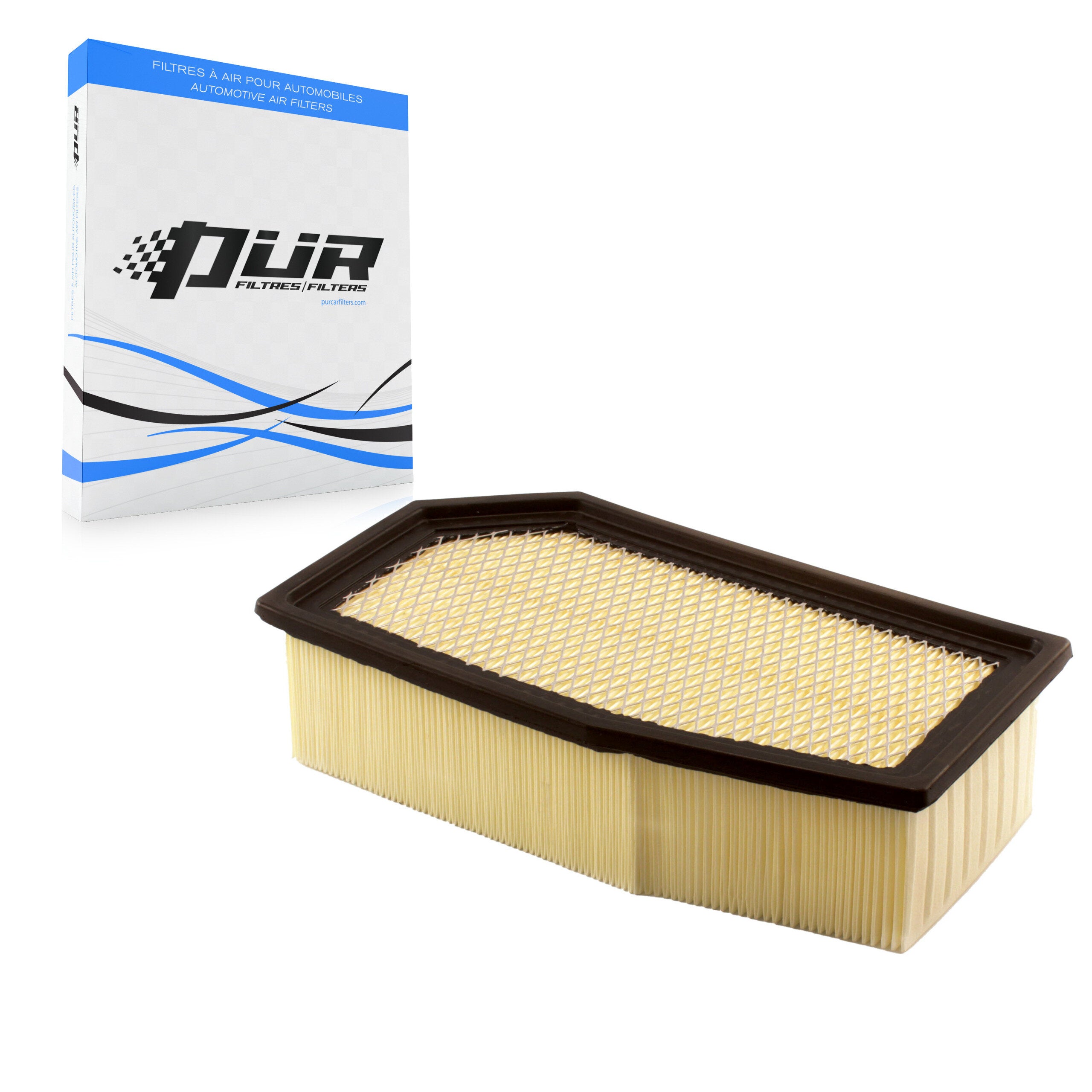 PUR 57-46807 Air Filter for 2004-2010 Ford E-350 Club Wagon, Ford E-350 Super Duty, Ford E-450 Super Duty - N/A