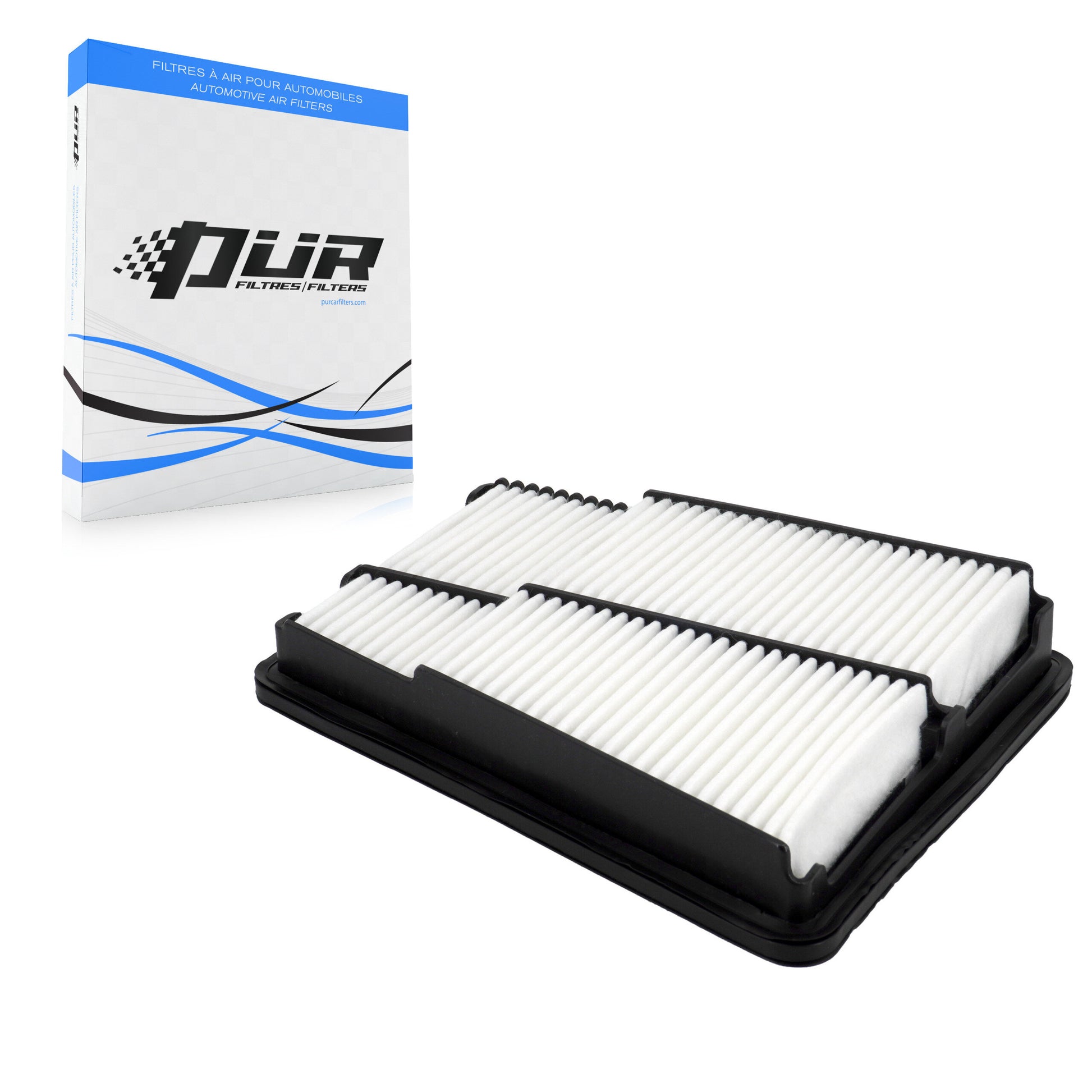 PUR 57-49004 Air Filter for 2009-2017 Genesis G90, Kia K900, Hyundai Genesis - Left, Primary