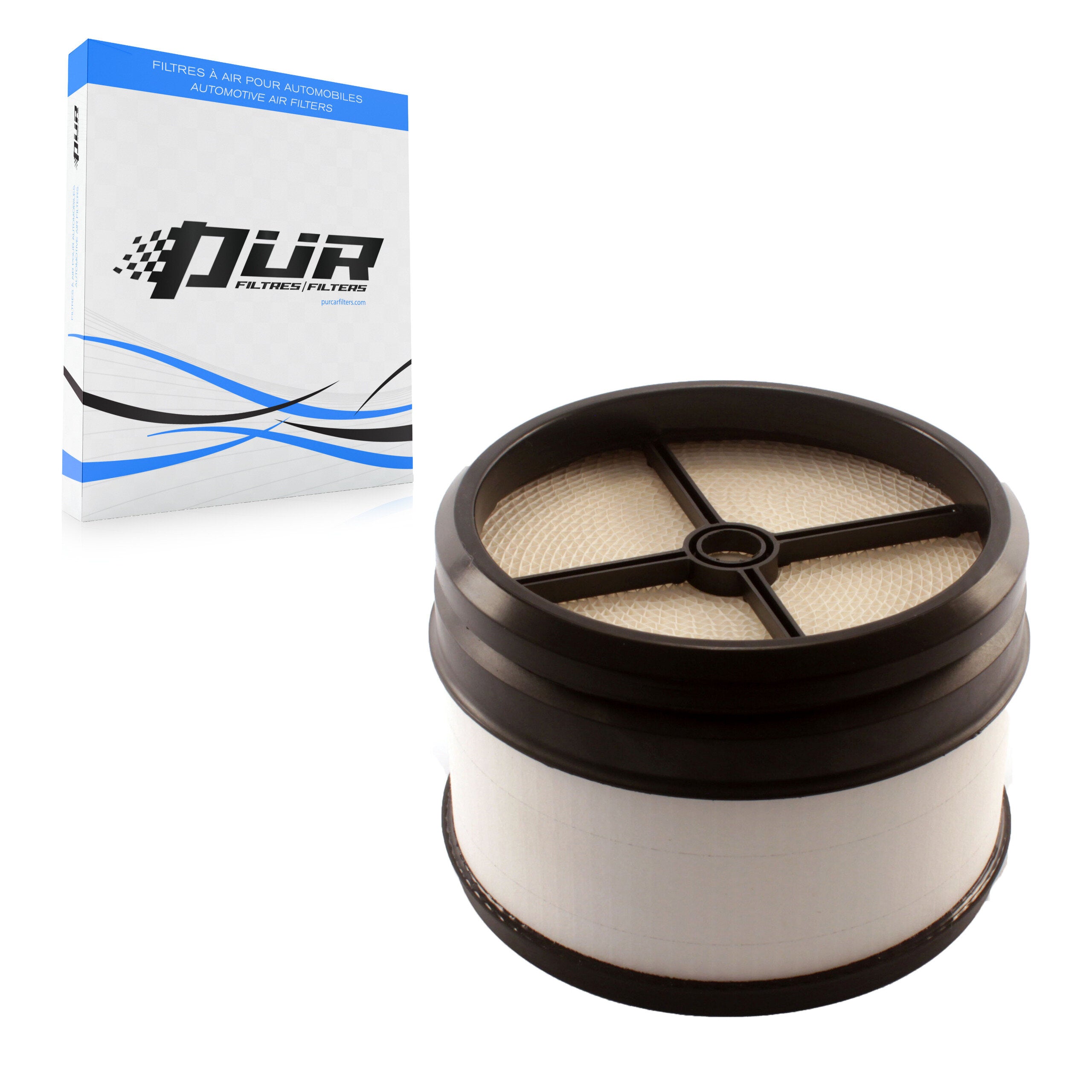 PUR 57-49184 Air Filter for 2006-2010 Chevrolet Silverado 2500 HD Classic, Chevrolet Silverado 3500 Classic, Chevrolet Silverado 3500 HD - N/A