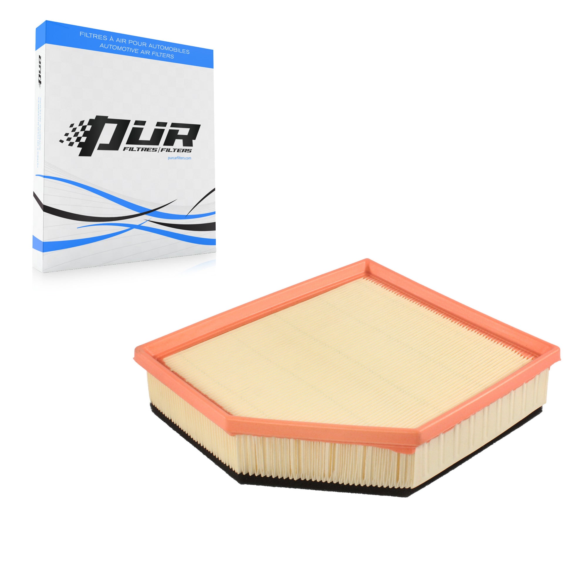PUR 57-49344 Air Filter for 2007-2016 Volvo S60, Volvo XC60, Volvo S80 - N/A