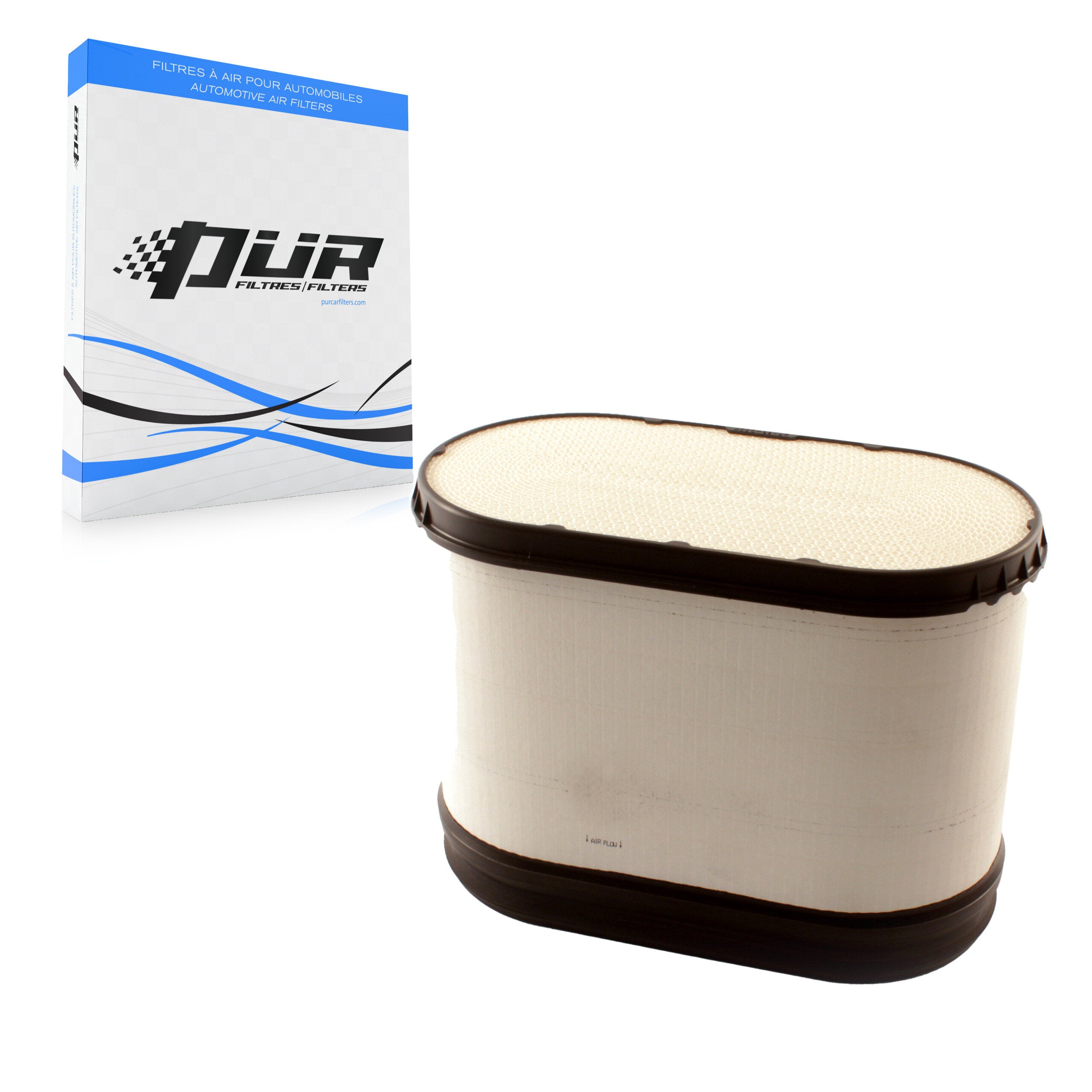 PUR 57-49886 Air Filter for 2008-2010 Ford F-250 Super Duty, Ford F-350 Super Duty, Ford F-450 Super Duty - N/A