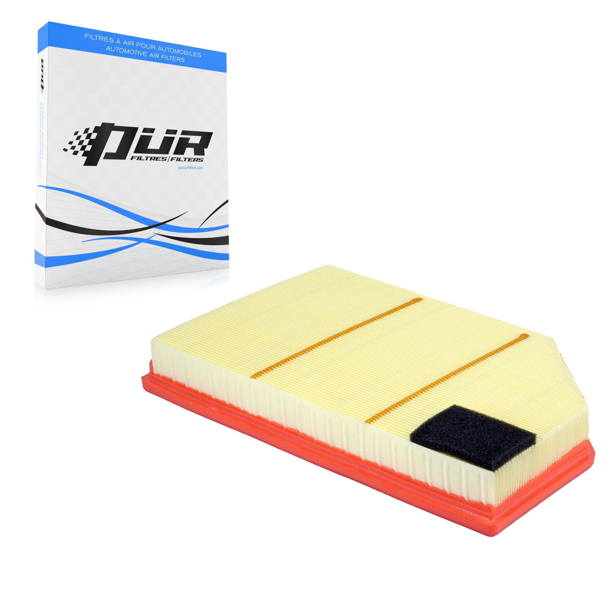 PUR 57-WA10297 Air Filter for 2007-2019 Volvo S60, Volvo S60 Cross Country, Volvo V60 - N/A