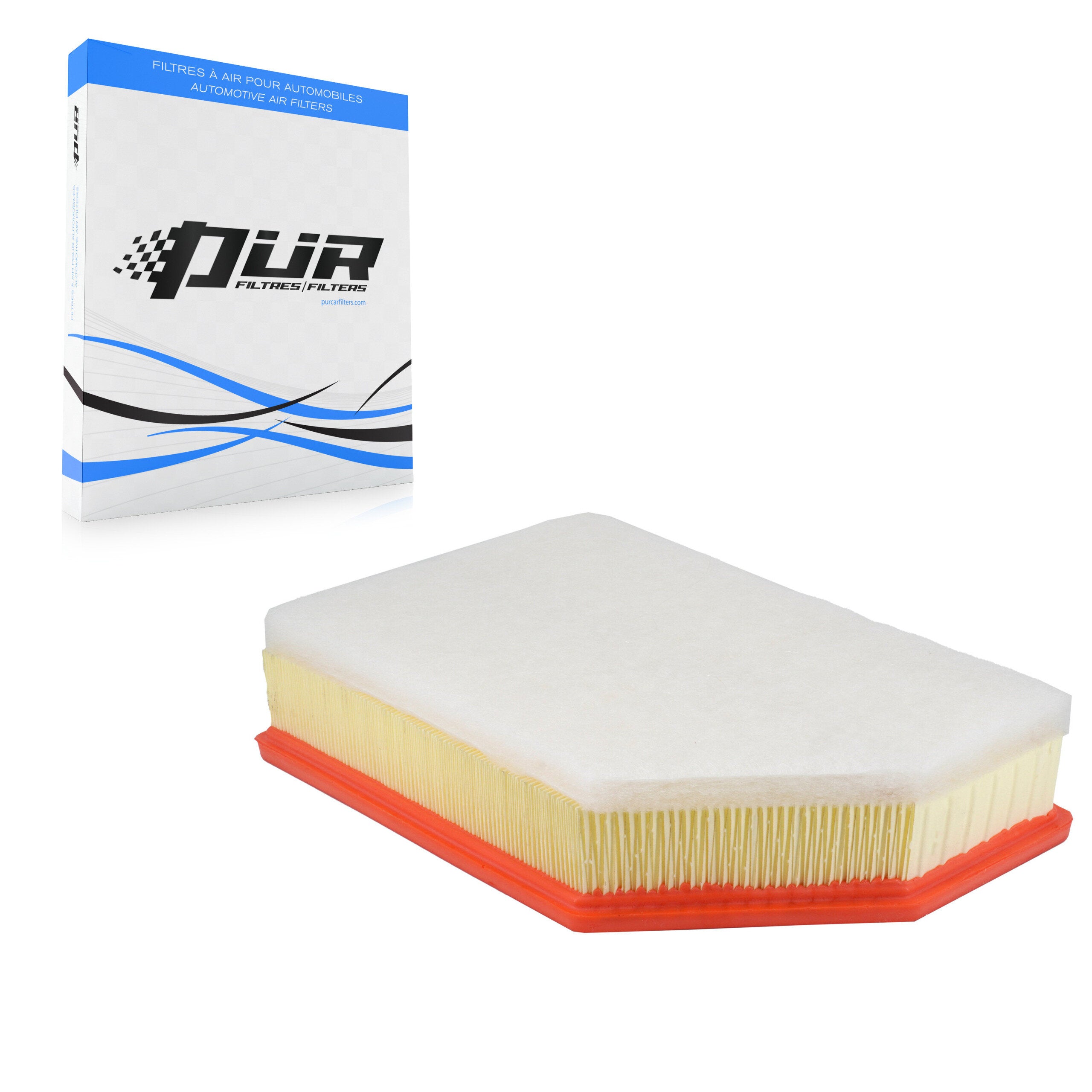 PUR 57-WA11057 Air Filter for 2020-2024 Chevrolet Silverado 2500 HD, Chevrolet Silverado 3500 HD, GMC Sierra 2500 HD - N/A