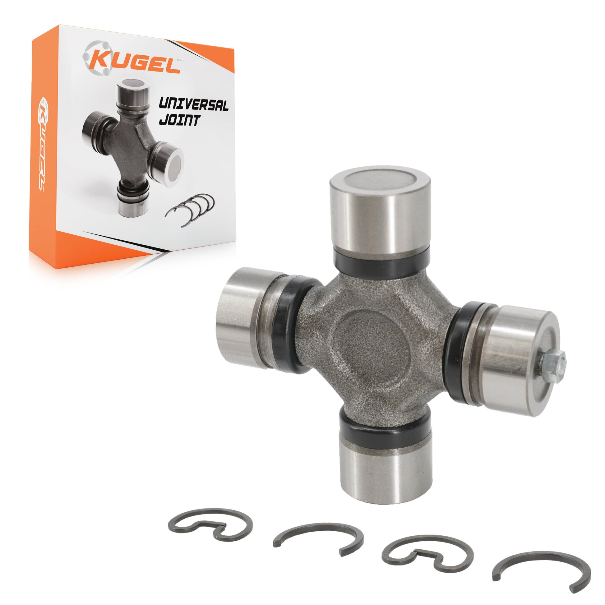 Kugel 69-290 Universal Joint for 1980-2012 Chevrolet Silverado 1500 Classic, GMC Sierra 1500 Classic, Isuzu i-290 - At Rear Axle, Rear Driveshaft at Rear Axle, Front Driveshaft at Front Axle