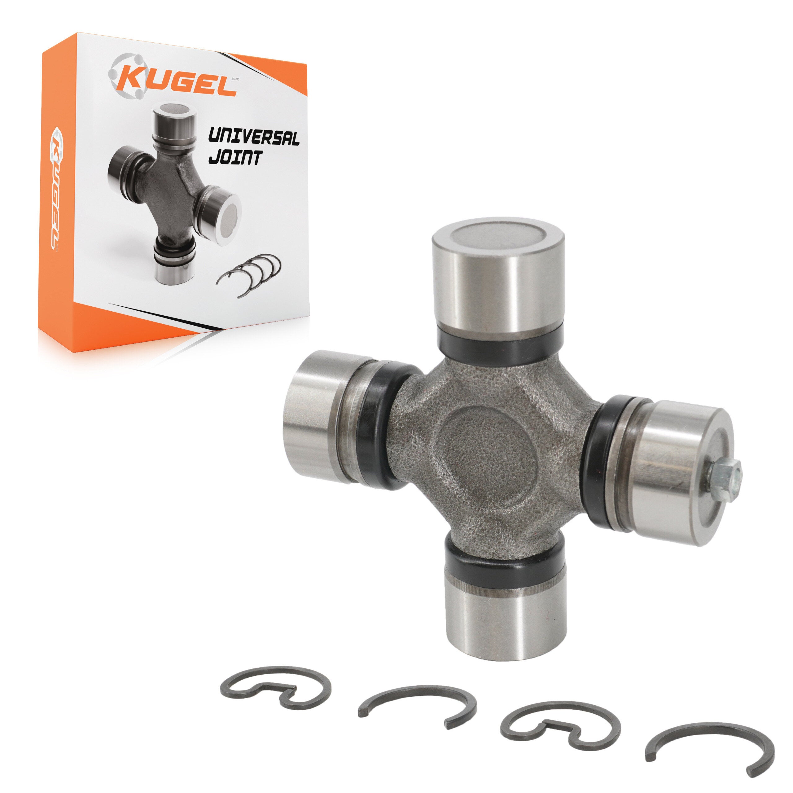 Kugel 69-290 Universal Joint for 1980-2012 Chevrolet Silverado 1500 Classic, GMC Sierra 1500 Classic, Isuzu i-290 - At Rear Axle, Rear Driveshaft at Rear Axle, Front Driveshaft at Front Axle