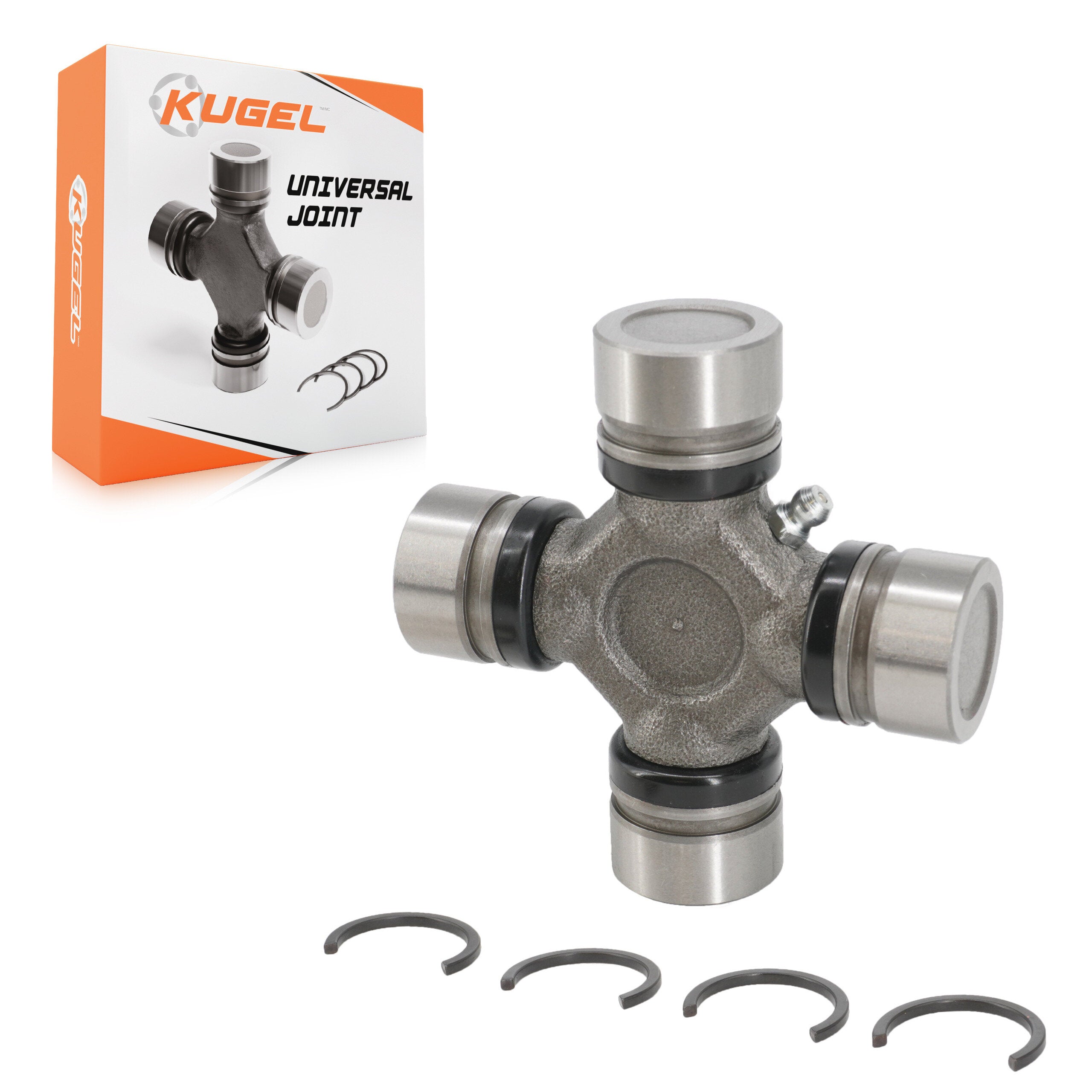 Kugel 69-316 Universal Joint for 1980-1999 Dodge Durango, Dodge Ram 2500, Dodge Ram 3500 - At Transmission, Rear Driveshaft at Rear Axle, Front Driveshaft at Front Axle
