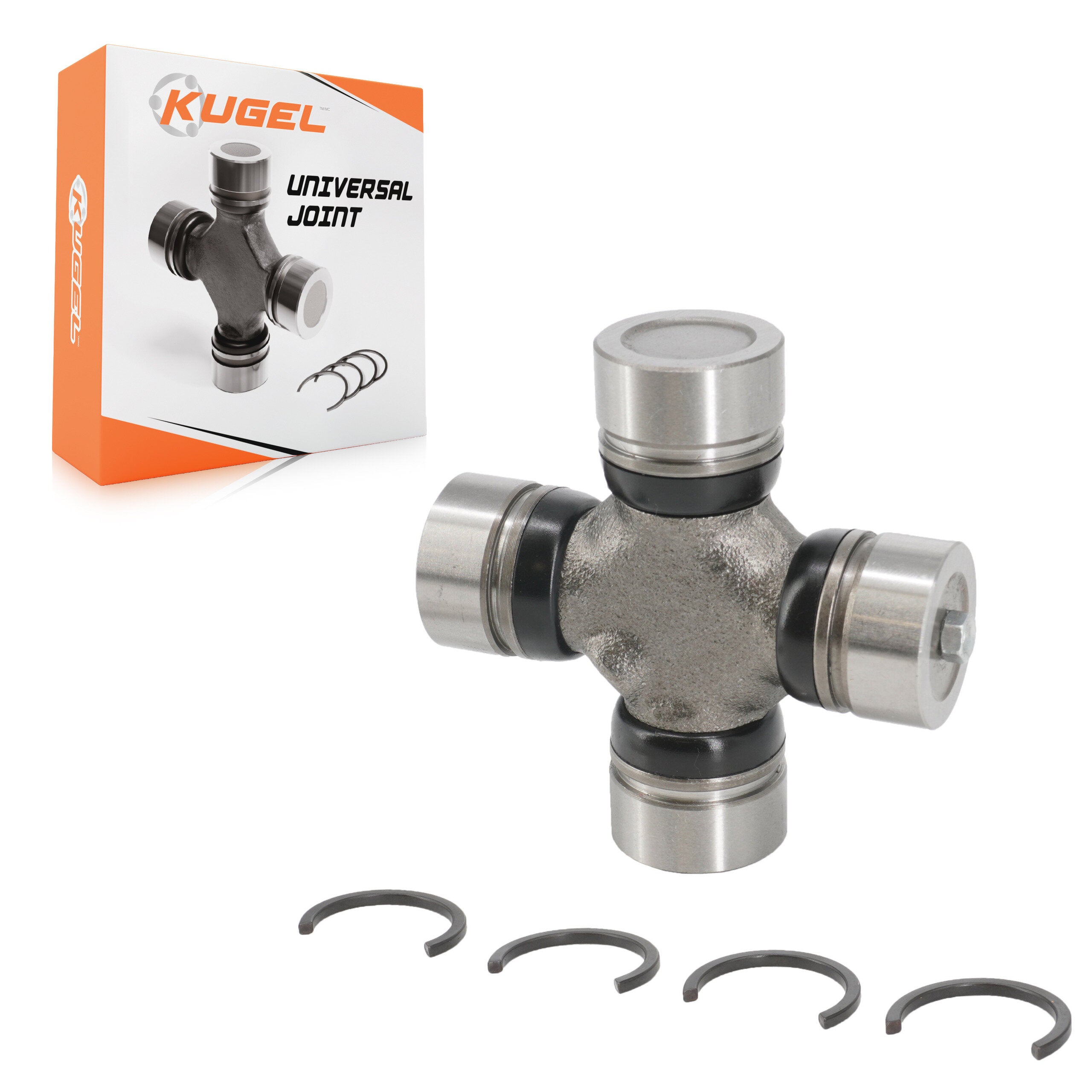 Kugel 69-317 Universal Joint for 1980-1988 Dodge D100, Dodge W100, Chrysler Fifth Avenue - At Transmission, Rear Driveshaft at Support Bearing, Front Driveshaft at Front Axle