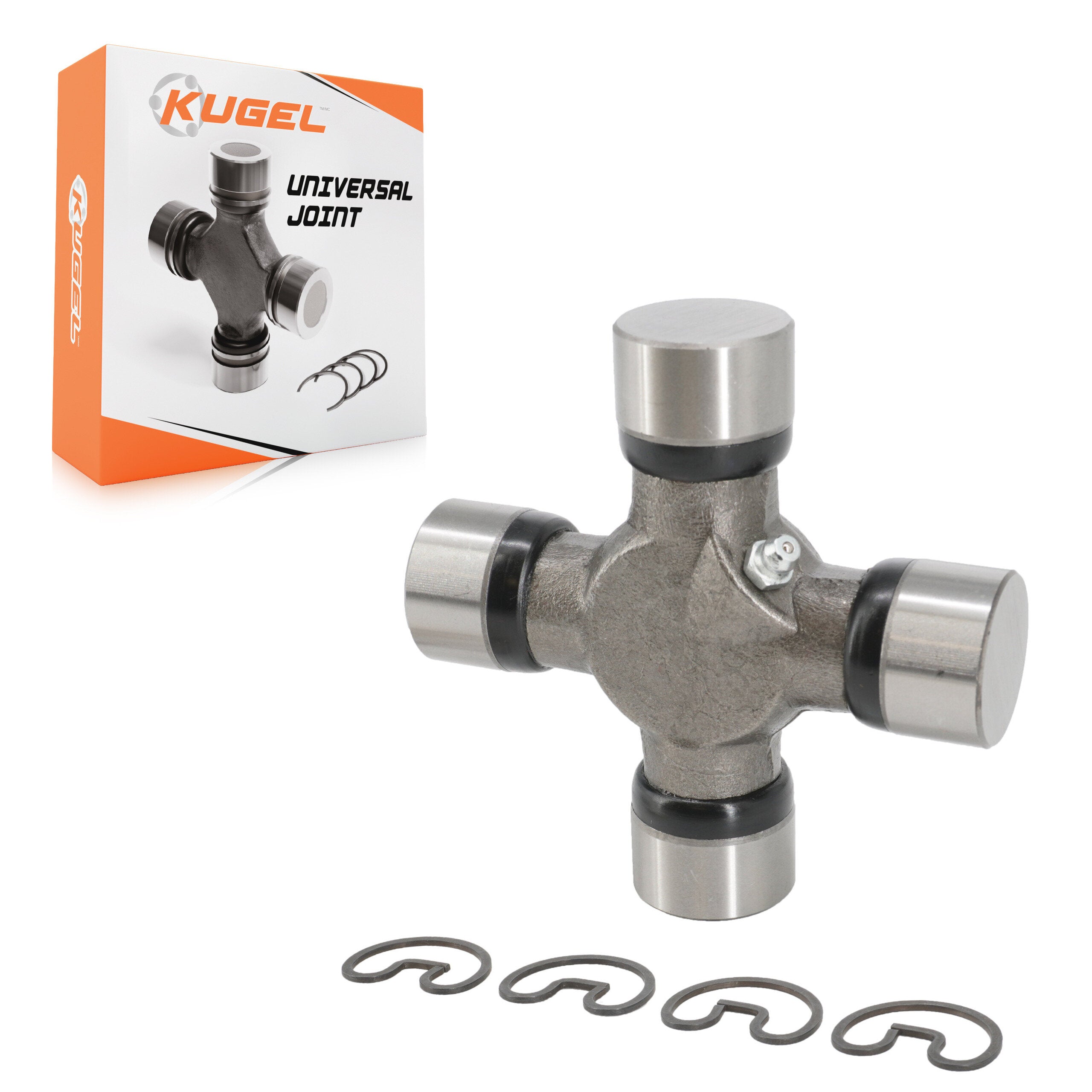 Kugel 69-330A Universal Joint for 2001-2019 Nissan NV2500, Nissan NV3500, Ram 2500 - At Center Bearing, At Transmission, Rear Driveshaft at Support Bearing