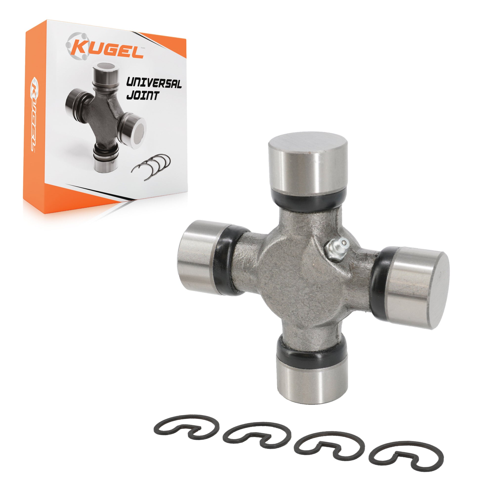 Kugel 69-330C Universal Joint for 1999-2015 Ram 2500 - At Transmission, Rear Driveshaft at Rear Axle, Rear Driveshaft at Transfer Case