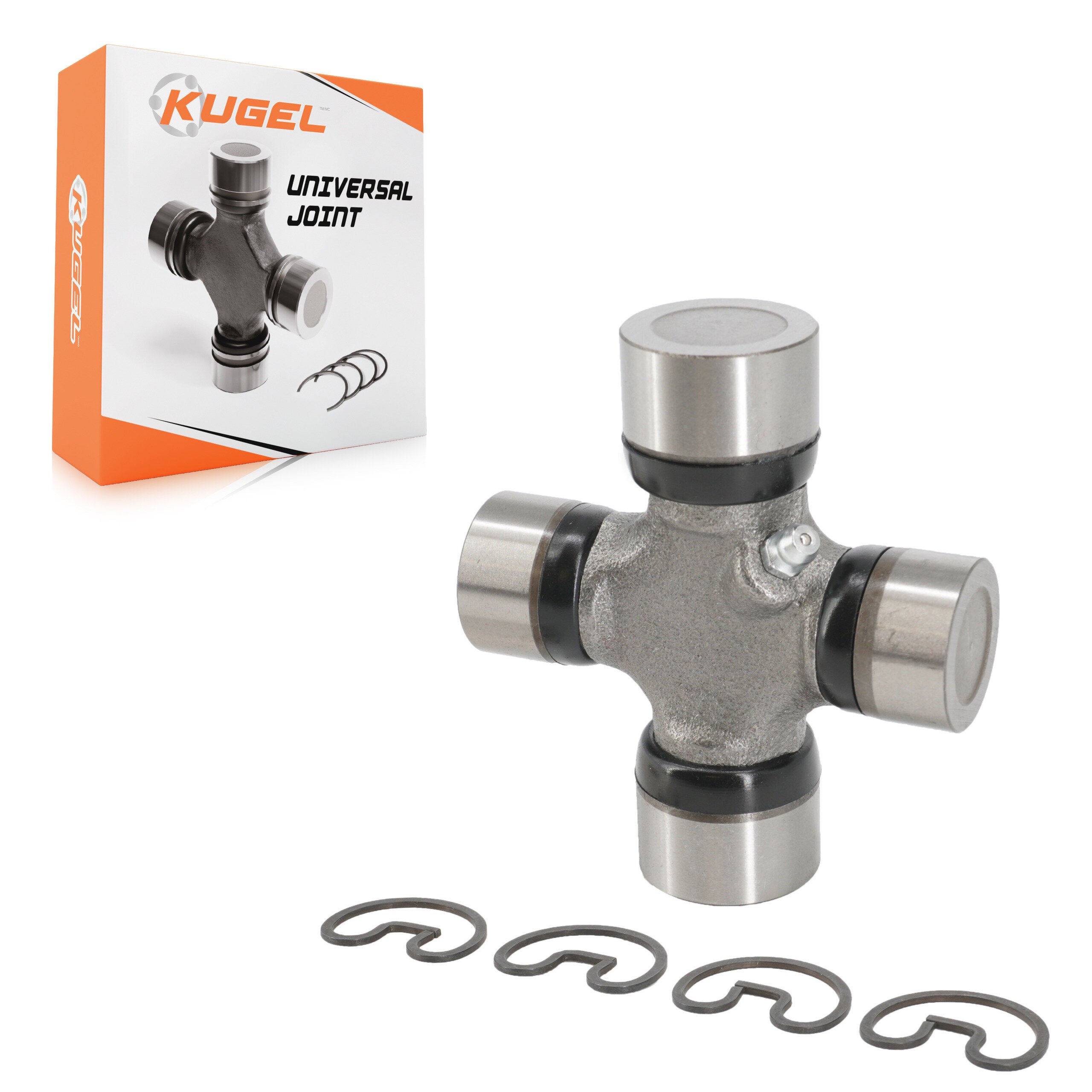 Kugel 69-348 4 Outside Snap Ring (OSR) Style | Cap Diameter (in) 1.188 / 1.063 | Over Caps Length (in) 3.218 / 3.