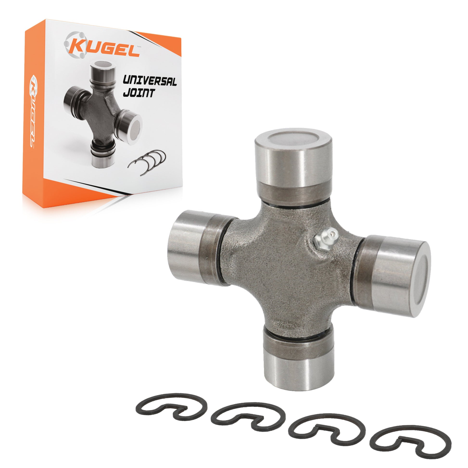Kugel 69-354C Universal Joint for 1988-2017 Chevrolet Silverado 1500 Classic - At Transmission, Rear Driveshaft at Support Bearing, Rear Driveshaft at Transfer Case
