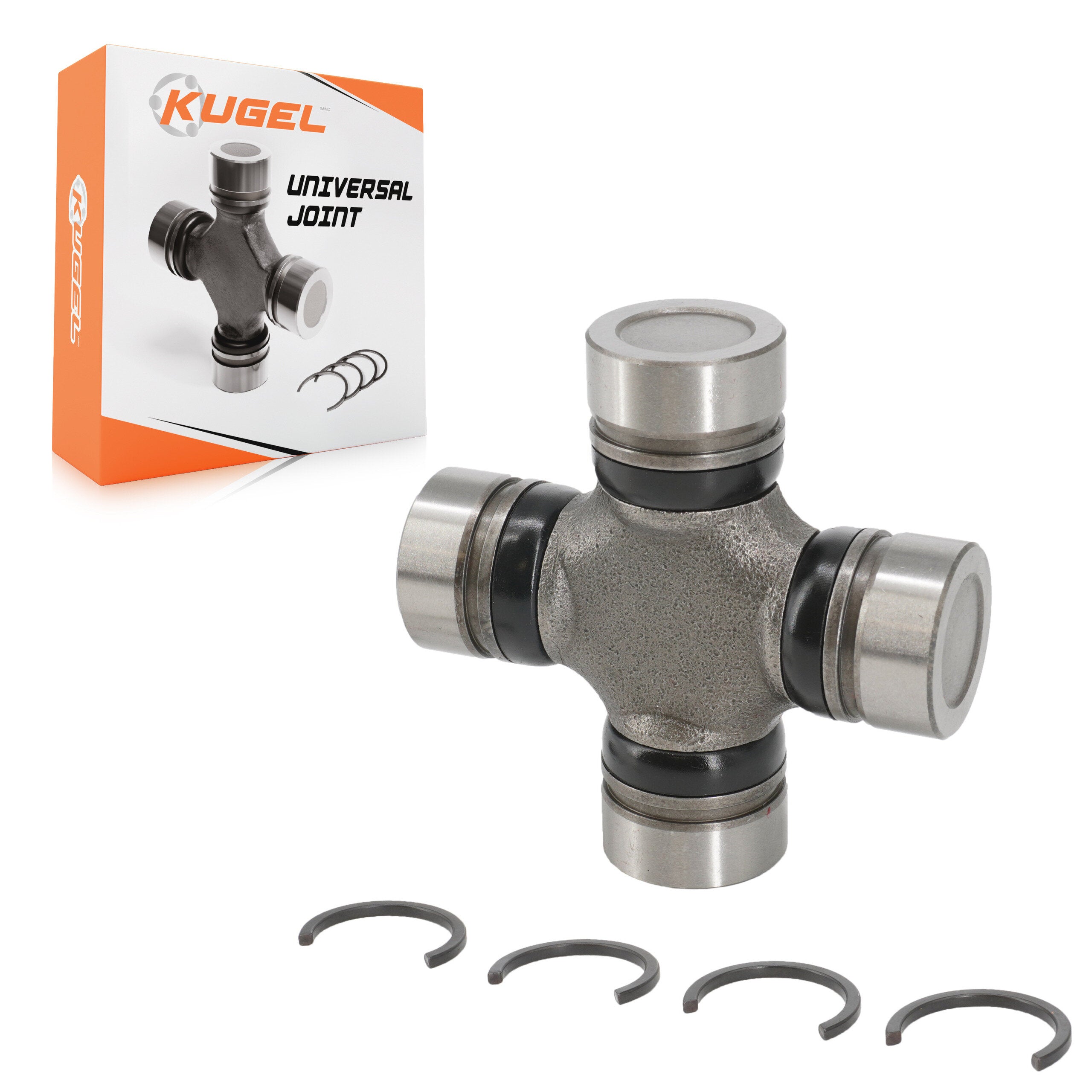 Kugel 69-365 Universal Joint for 1980-1995 Jeep Wagoneer, Jeep Wrangler, Jeep Comanche - Front Axle Shaft - Right Outer, Front Axle, Front Axle at Wheels