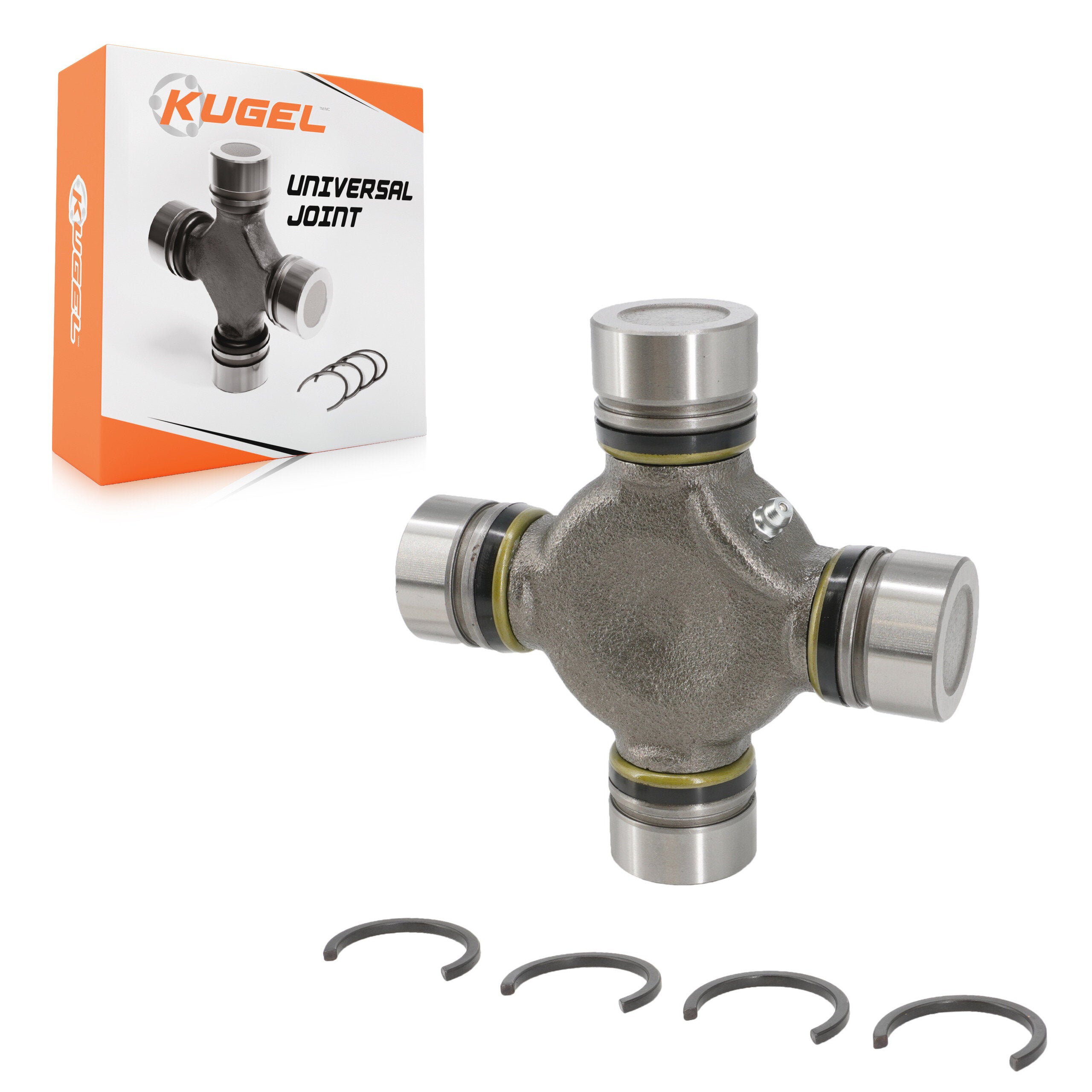 Kugel 69-367 Universal Joint for 2008-2014 Ram 4500, Ram 5500, Dodge Ram 4500 - Front Axle at Wheels