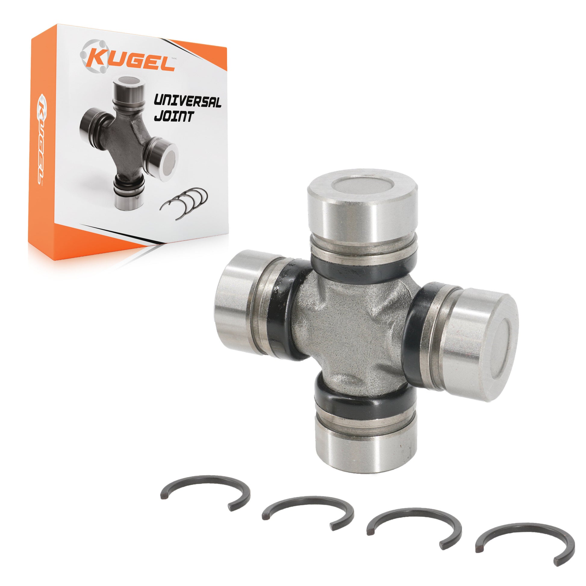 Kugel 69-371 Universal Joint for 1980-2012 Jeep Wrangler, Ford F-250 HD, Jeep TJ - Front Axle at Wheels, Front Axle Shaft - Right Outer, Front Axle Shaft - Right Inner
