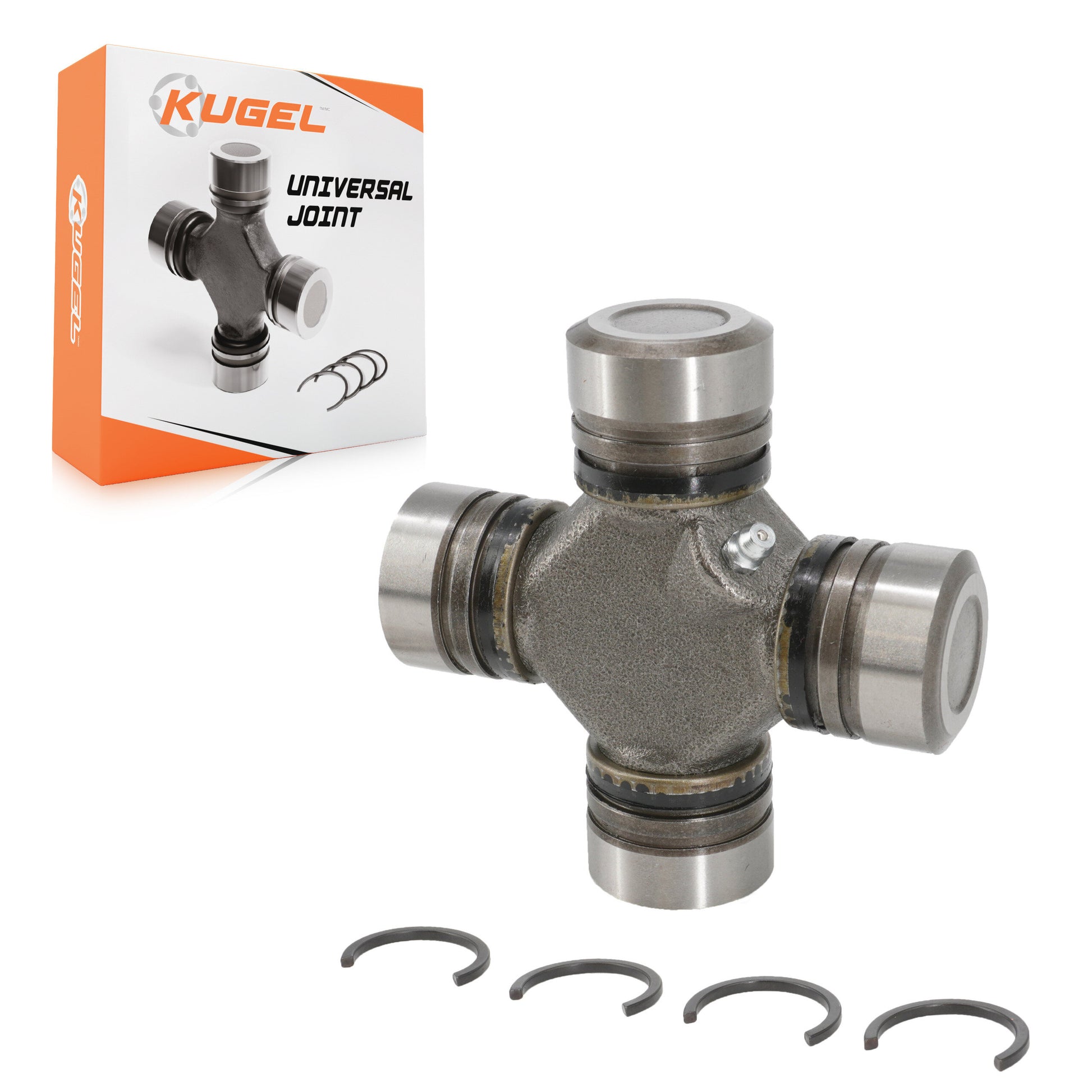 Kugel 69-374 Universal Joint for 1980-2015 Ford Excursion, Ford F-250 Super Duty, Ford F-350 Super Duty - Front Axle Shaft - Left Outer, Front Axle Shaft - Right Outer