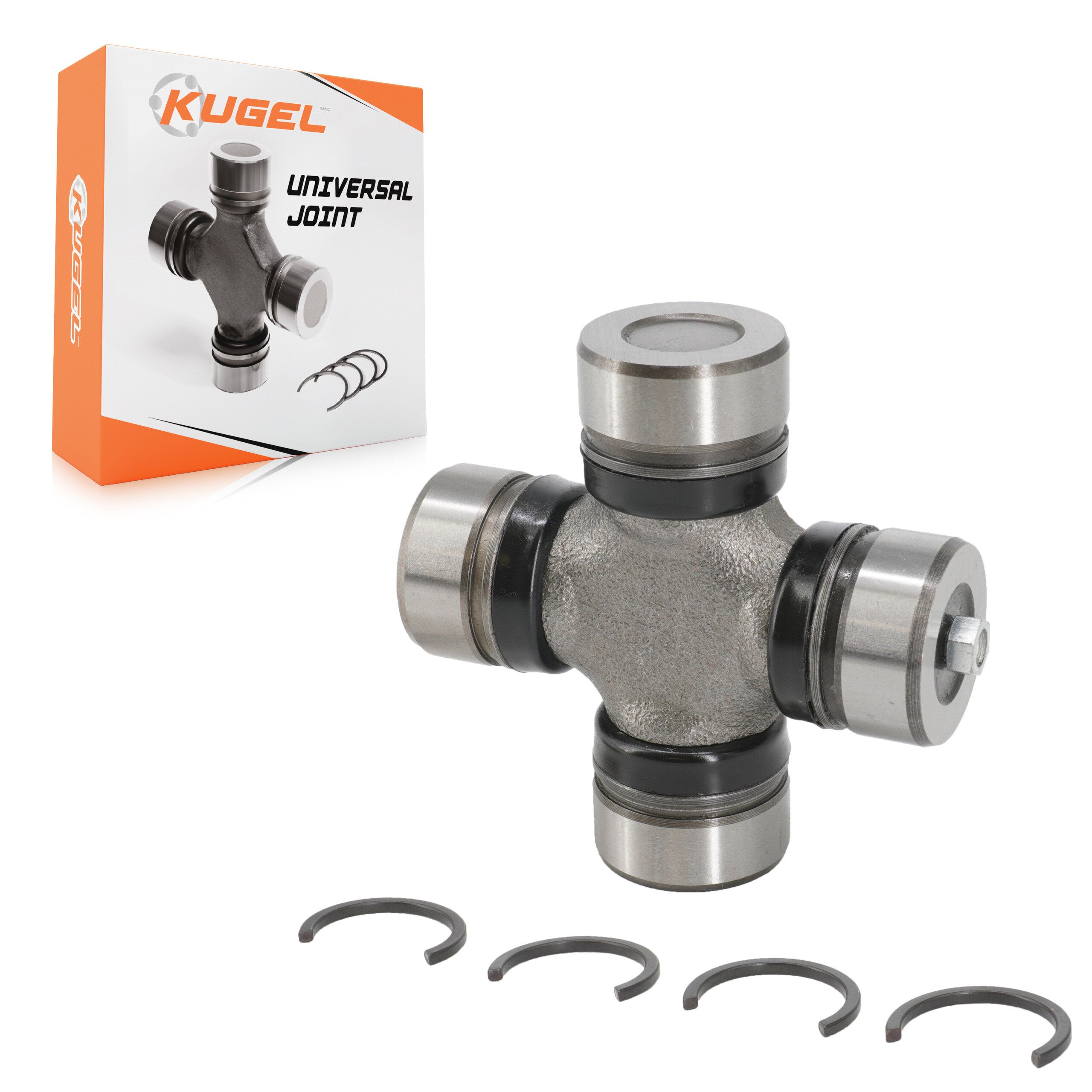 Kugel 69-377 Universal Joint for 1980-2012 Jeep Wrangler, Ford F-250 HD, Jeep TJ - Front Axle at Wheels, Front Axle Shaft - Right Outer, Front Axle Shaft - Right Inner