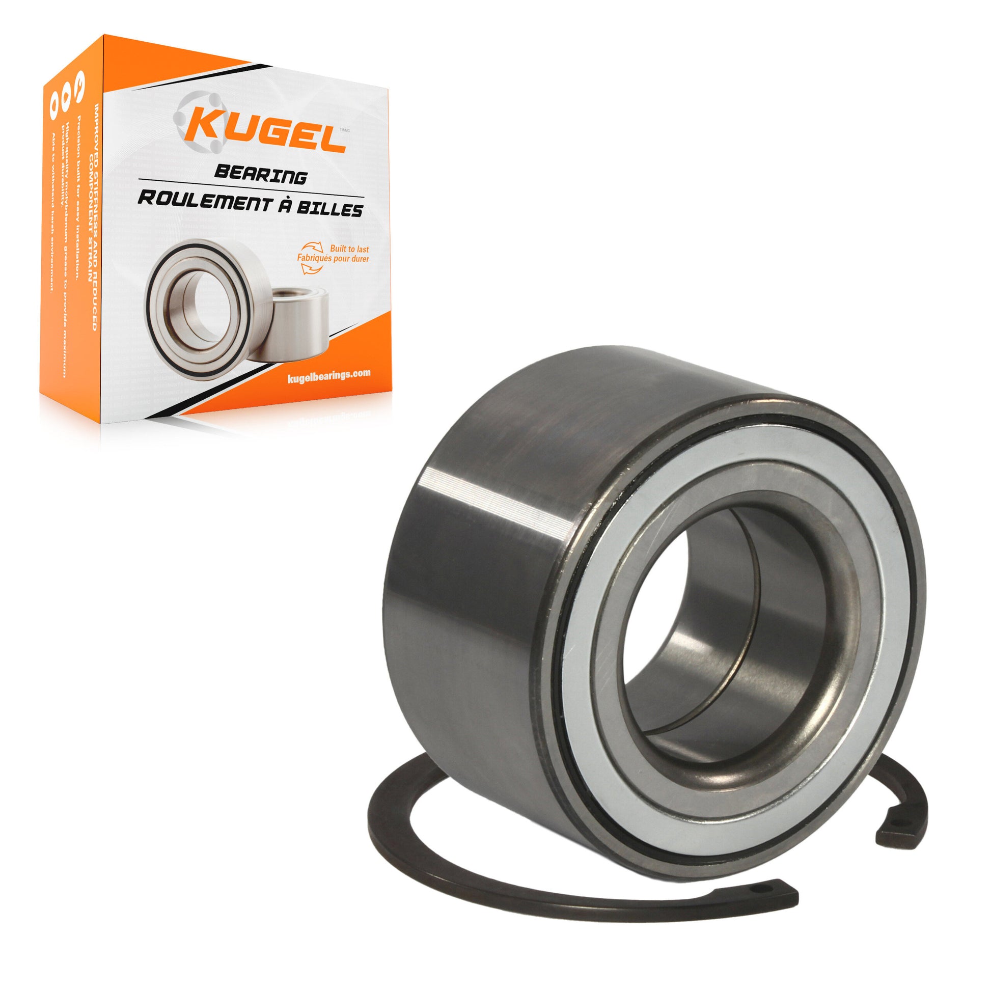 Kugel 70-510006 Wheel Bearing for 1991-2005 Toyota RAV4, Lexus RX300, Toyota Solara - Front, Rear