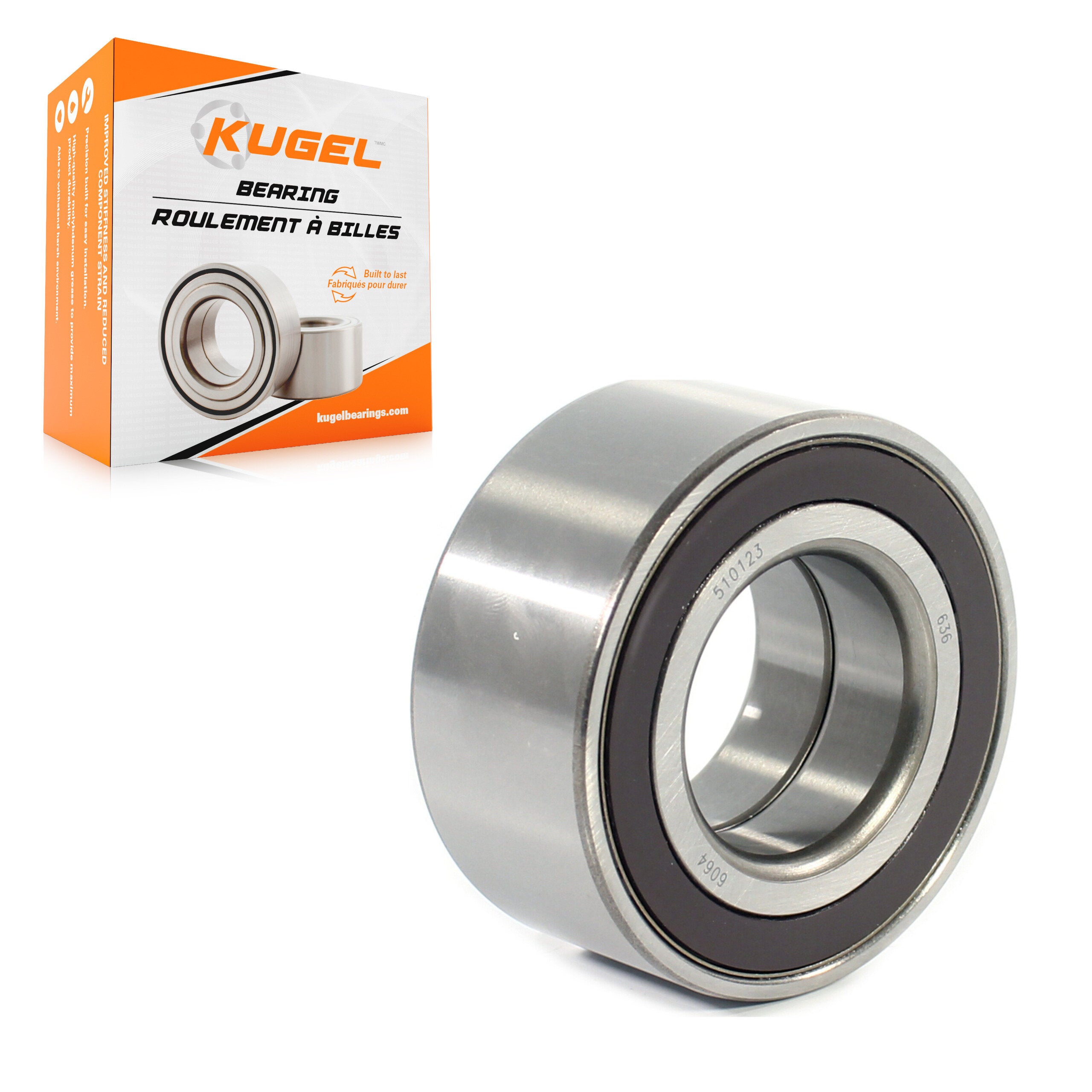 Kugel 70-510123 Wheel Bearing for 2015-2022 Ram ProMaster City - Front