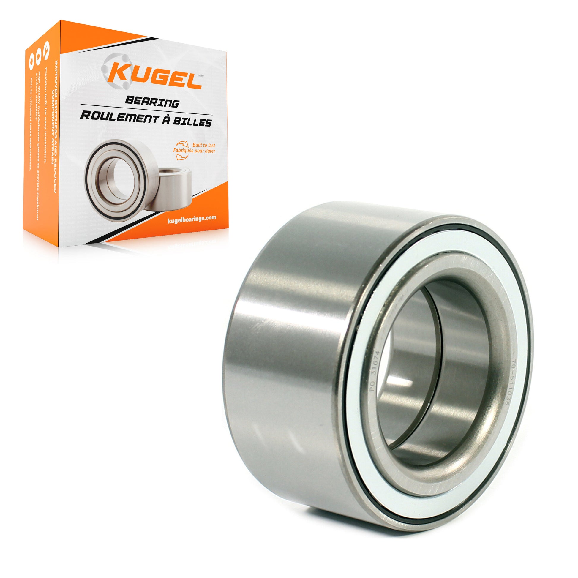 Kugel 70-511036 Wheel Bearing for 2003-2006 Acura MDX - Rear