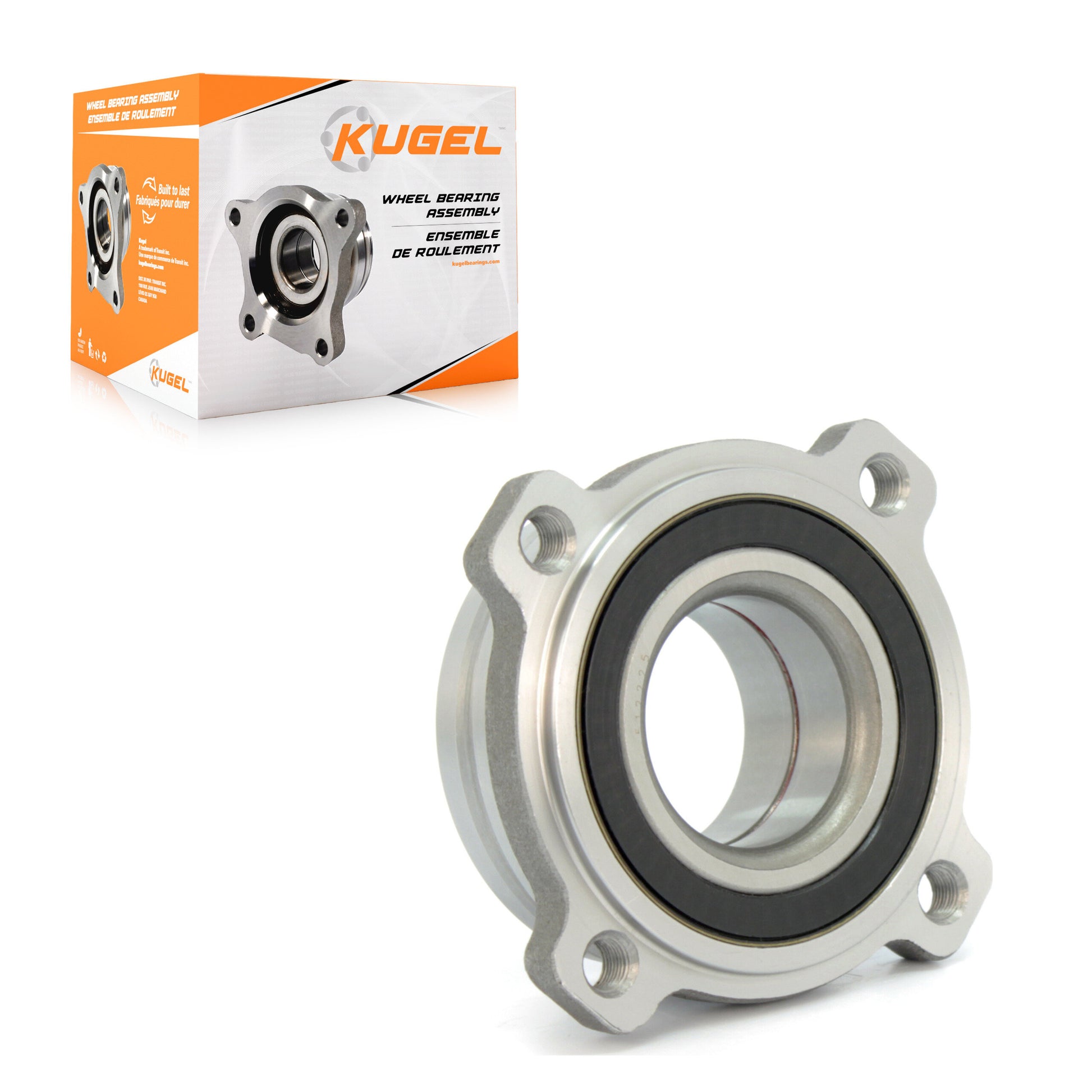 Kugel 70-512225 Wheel Bearing Assembly for 1997-2010 BMW 528i xDrive, BMW 535i xDrive, BMW 528i - Rear