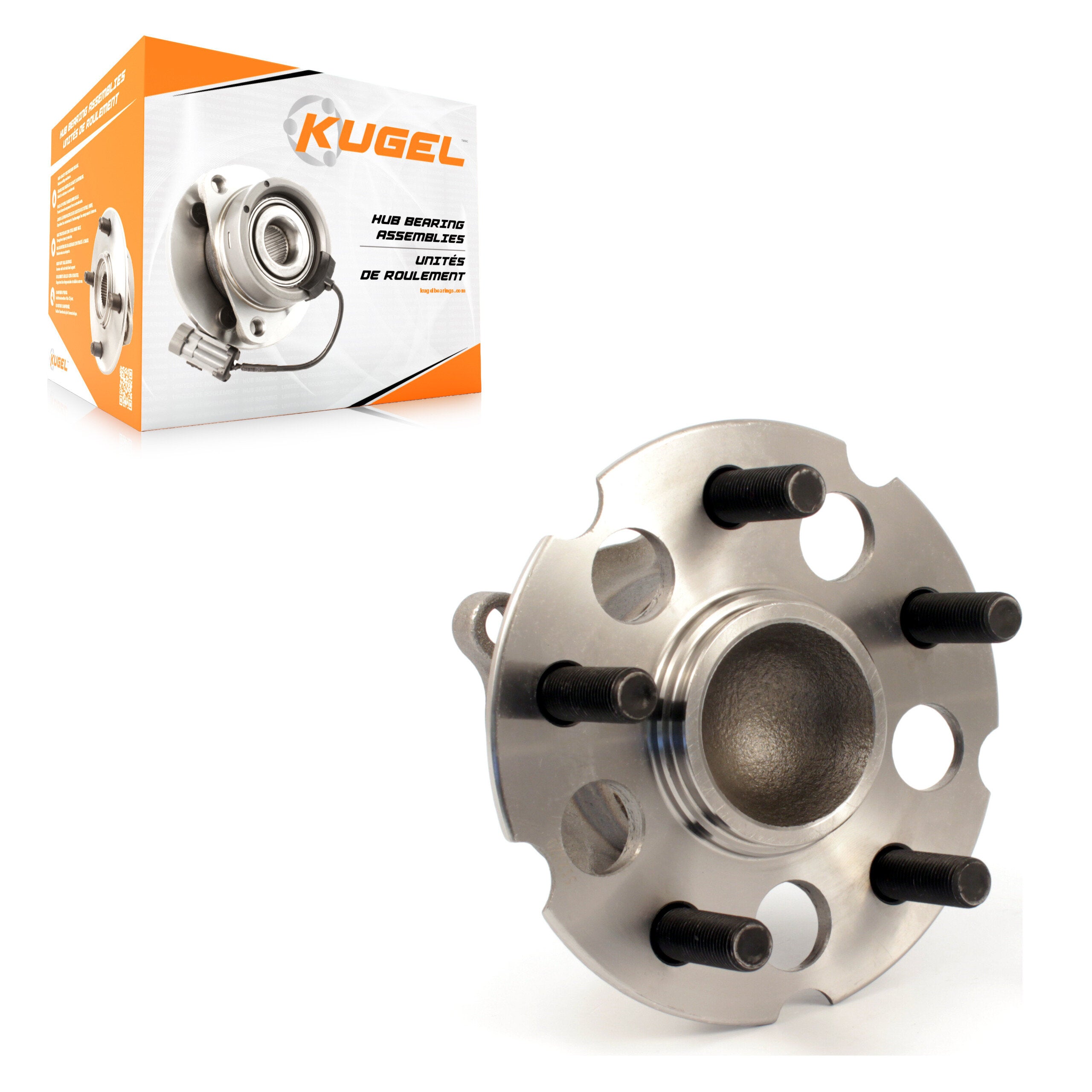 Kugel 70-512320 Wheel Bearing and Hub Assembly for 2005-2010 Honda Odyssey - Rear