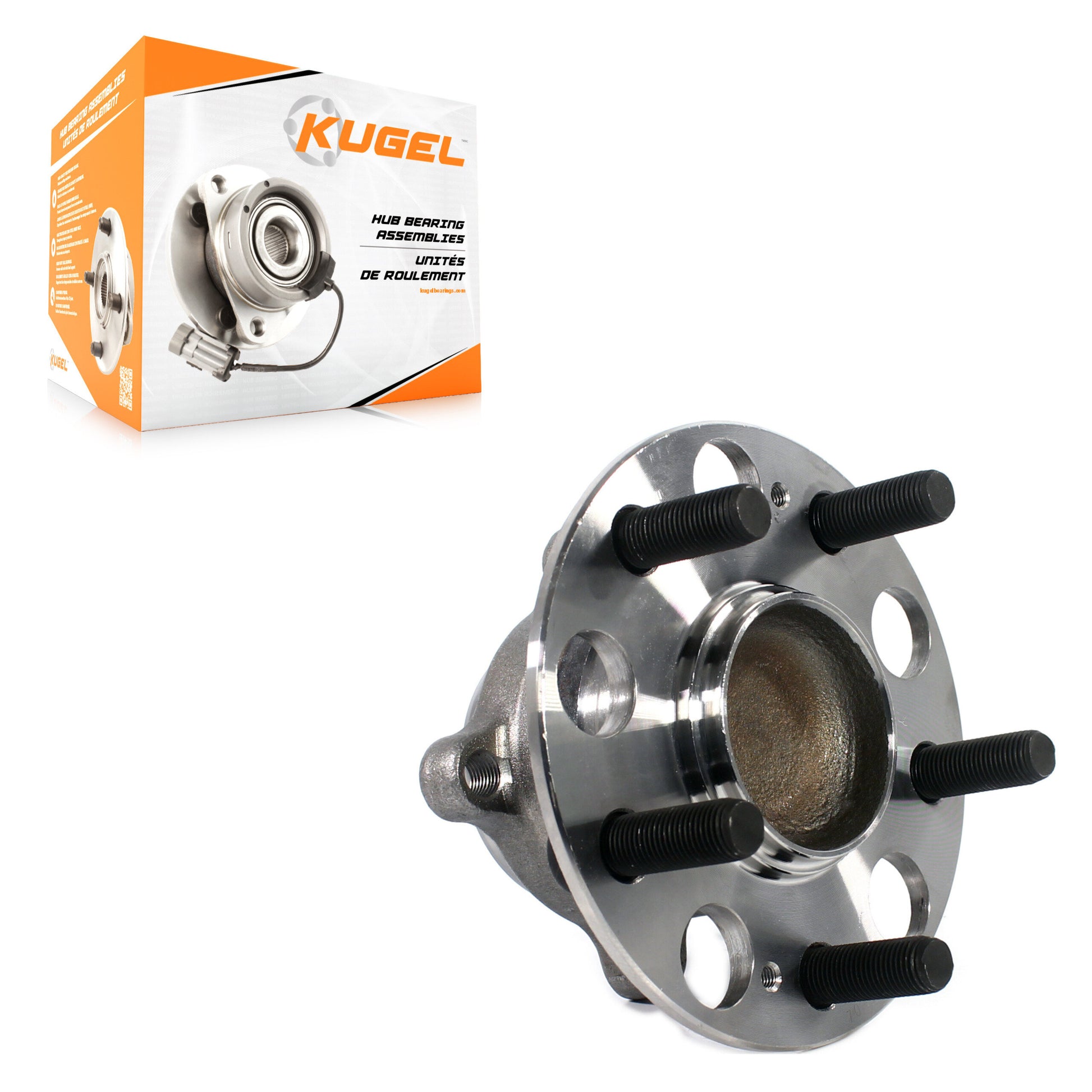 Kugel 70-512391 Wheel Bearing and Hub Assembly for 2009-2014 Acura TL - Rear