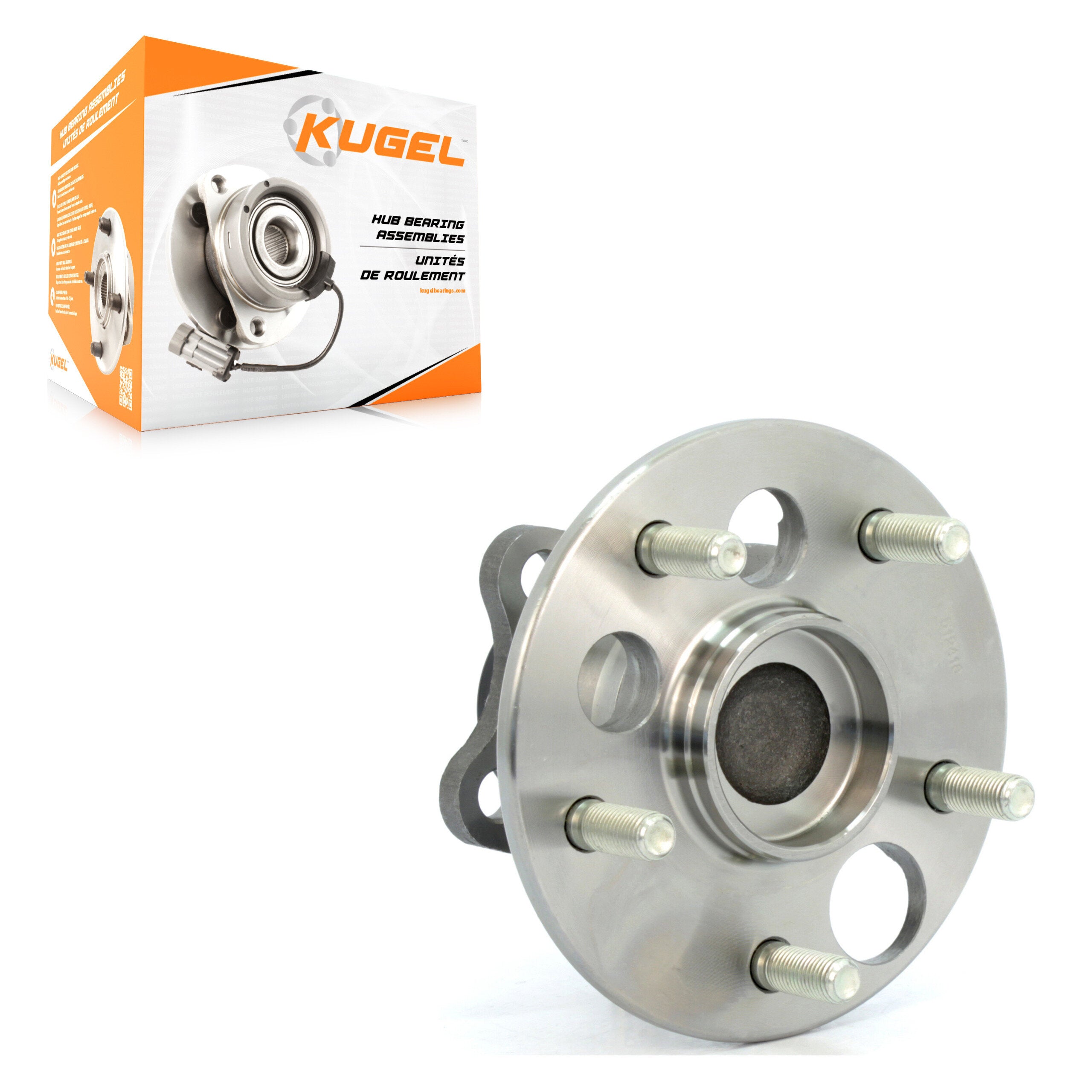 Kugel 70-512418 Wheel Bearing and Hub Assembly for 2008-2015 Scion xB - Rear