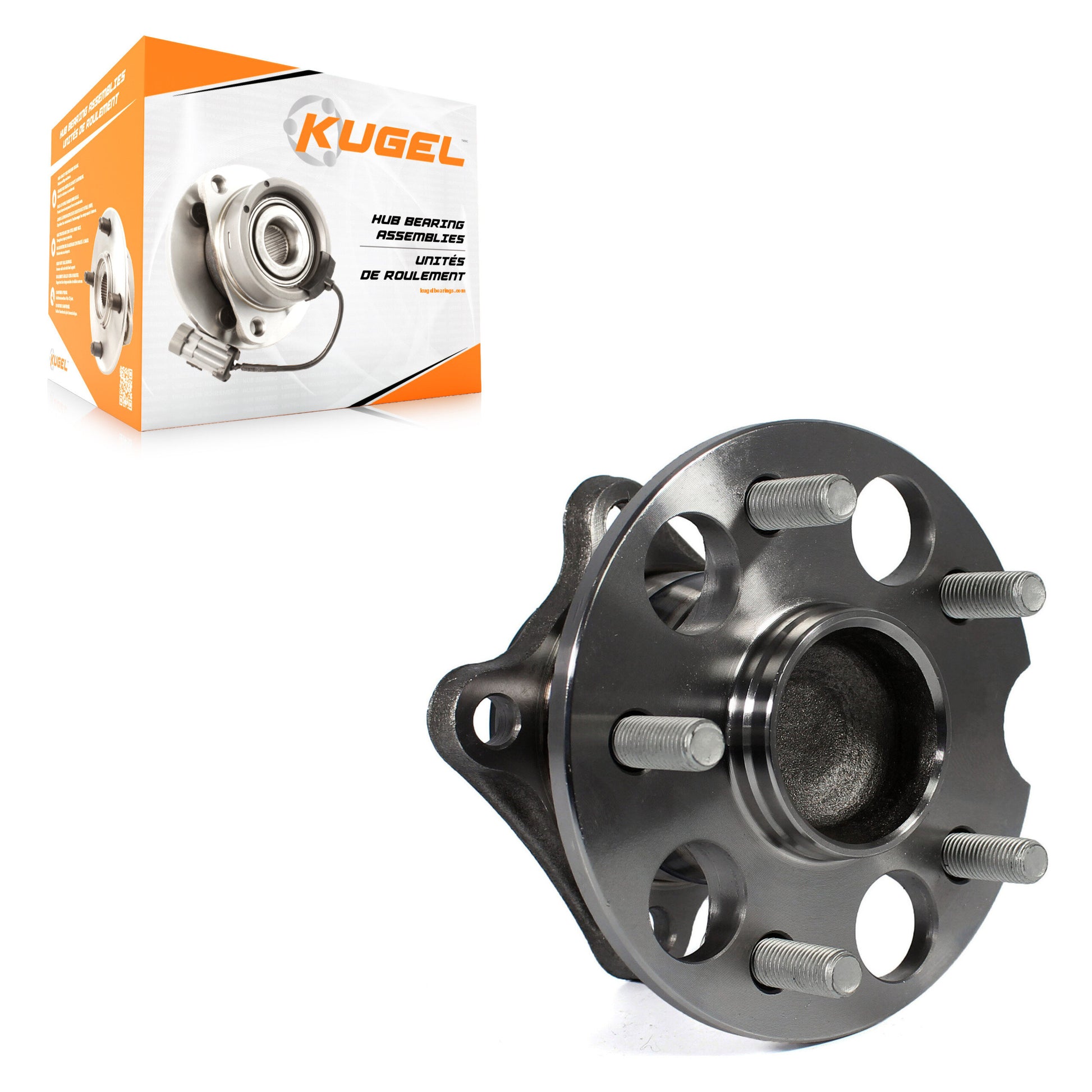 Kugel 70-512422 Wheel Bearing and Hub Assembly for 2009-2016 Toyota Venza - Rear Right