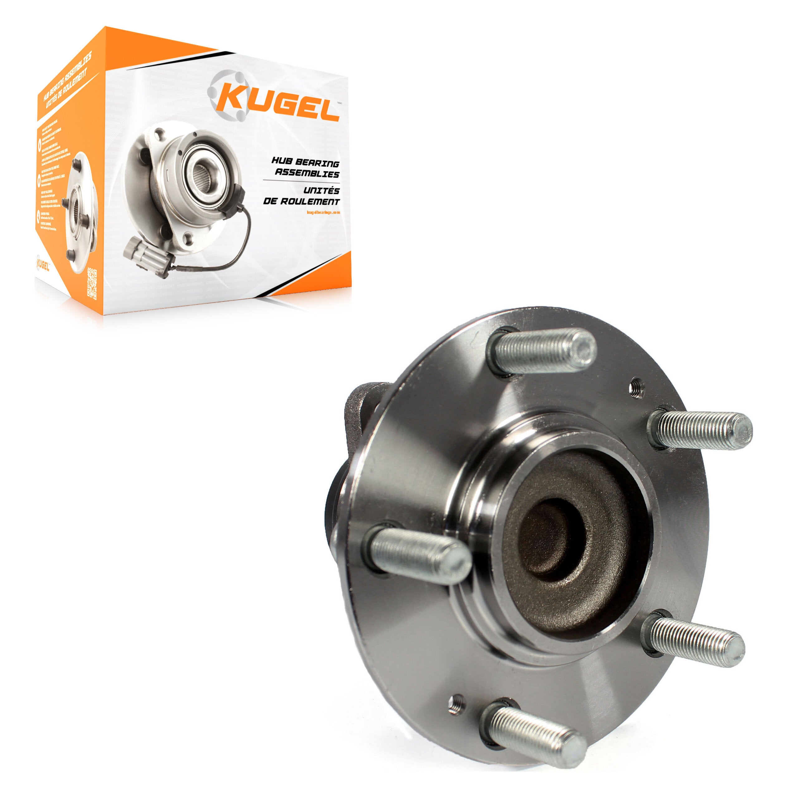Kugel 70-512434 Wheel Bearing and Hub Assembly for 2010-2013 Kia Soul - Rear