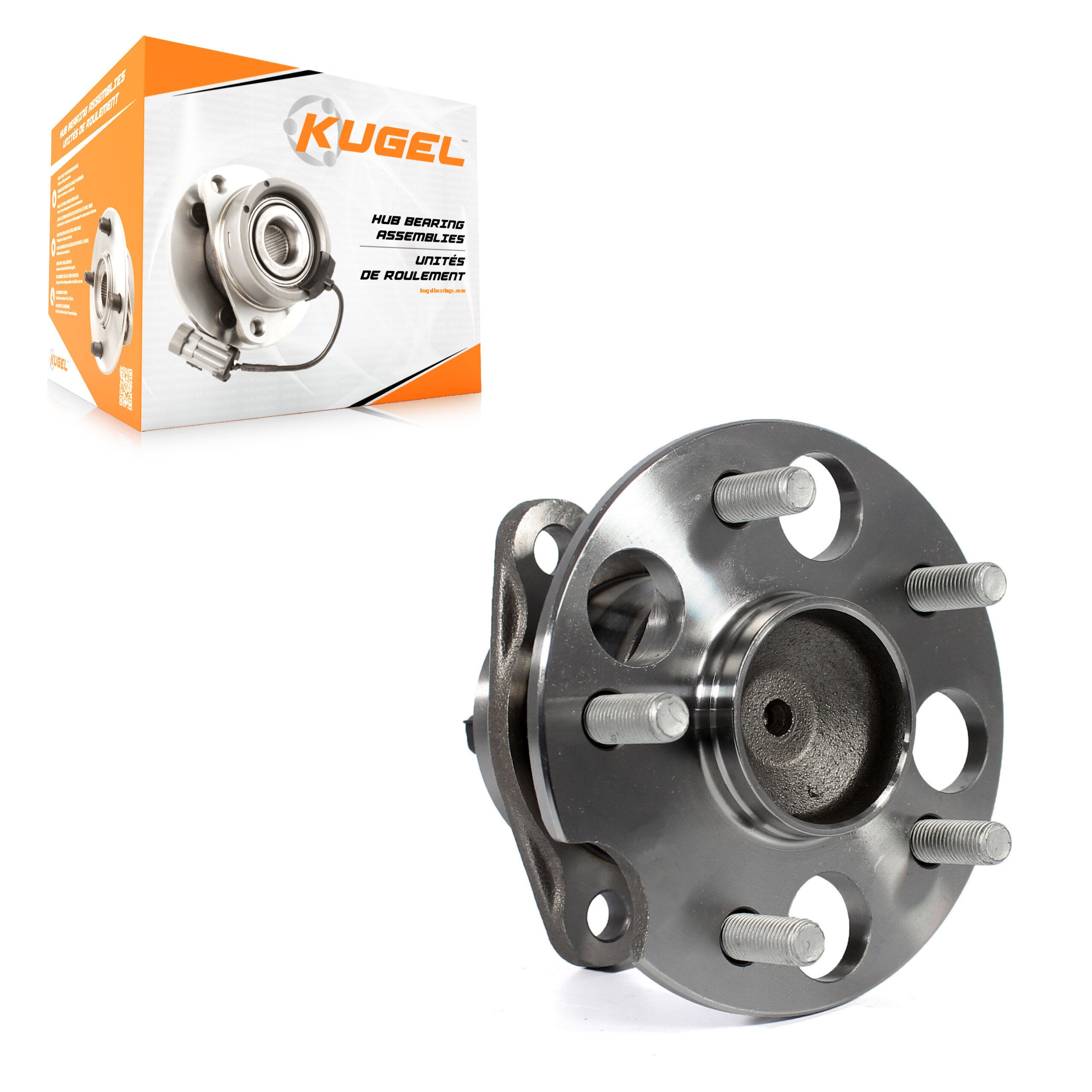 Kugel 70-512456 Wheel Bearing and Hub Assembly for 2011-2020 Toyota Sienna - Rear
