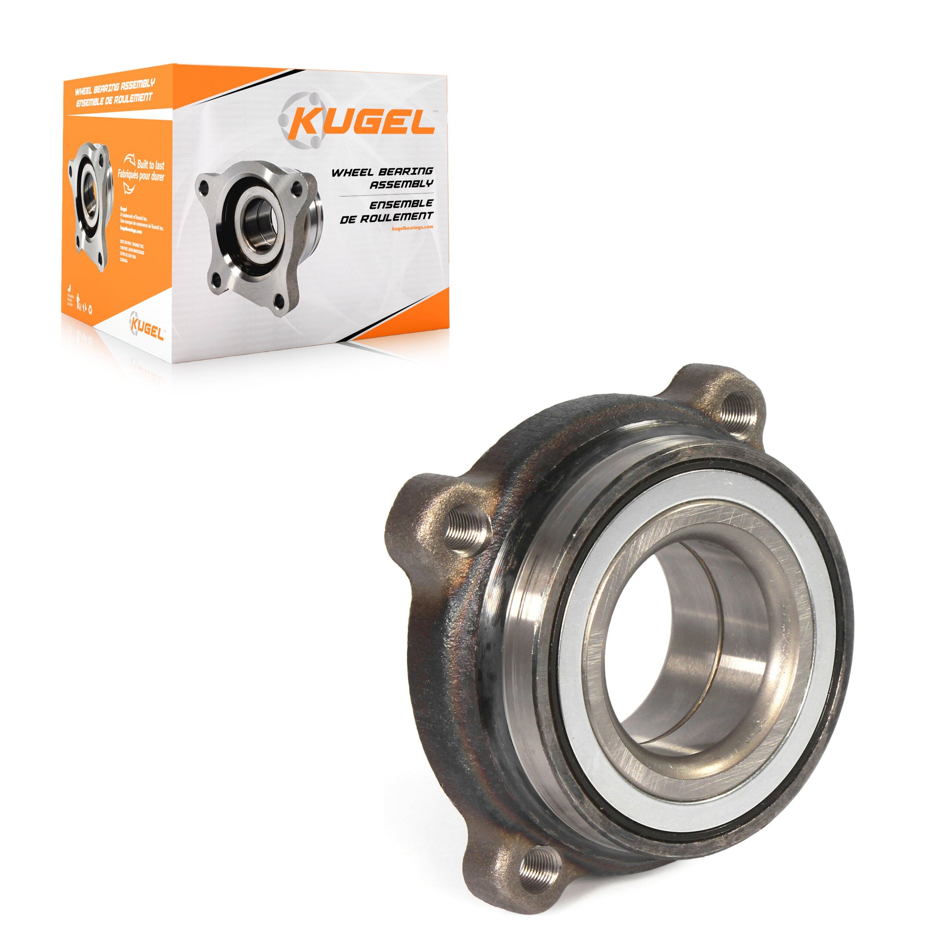 Kugel 70-512549 Wheel Bearing Assembly for 2012-2015 BMW X1 - Rear
