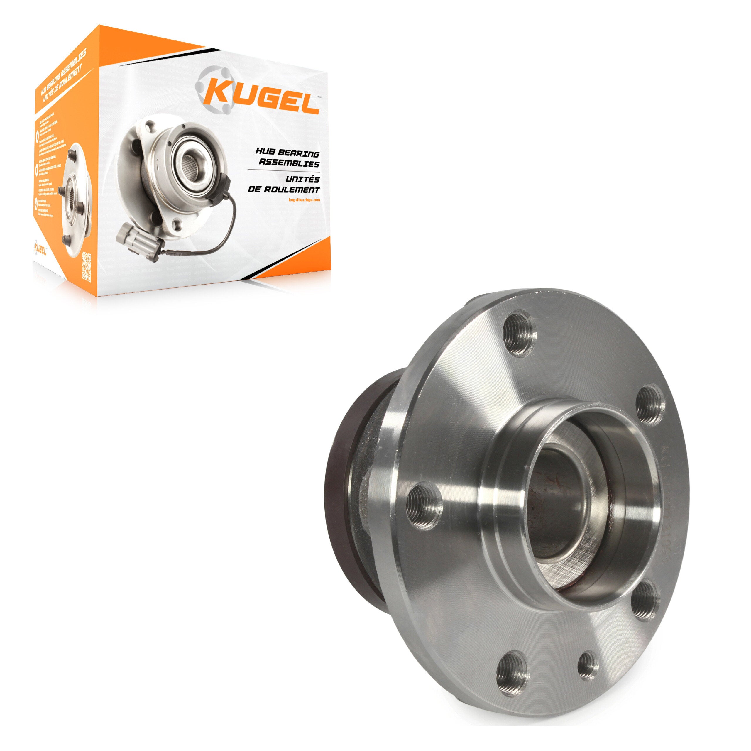Kugel 70-512577 Wheel Bearing and Hub Assembly for 2015-2022 Ram ProMaster City - Rear