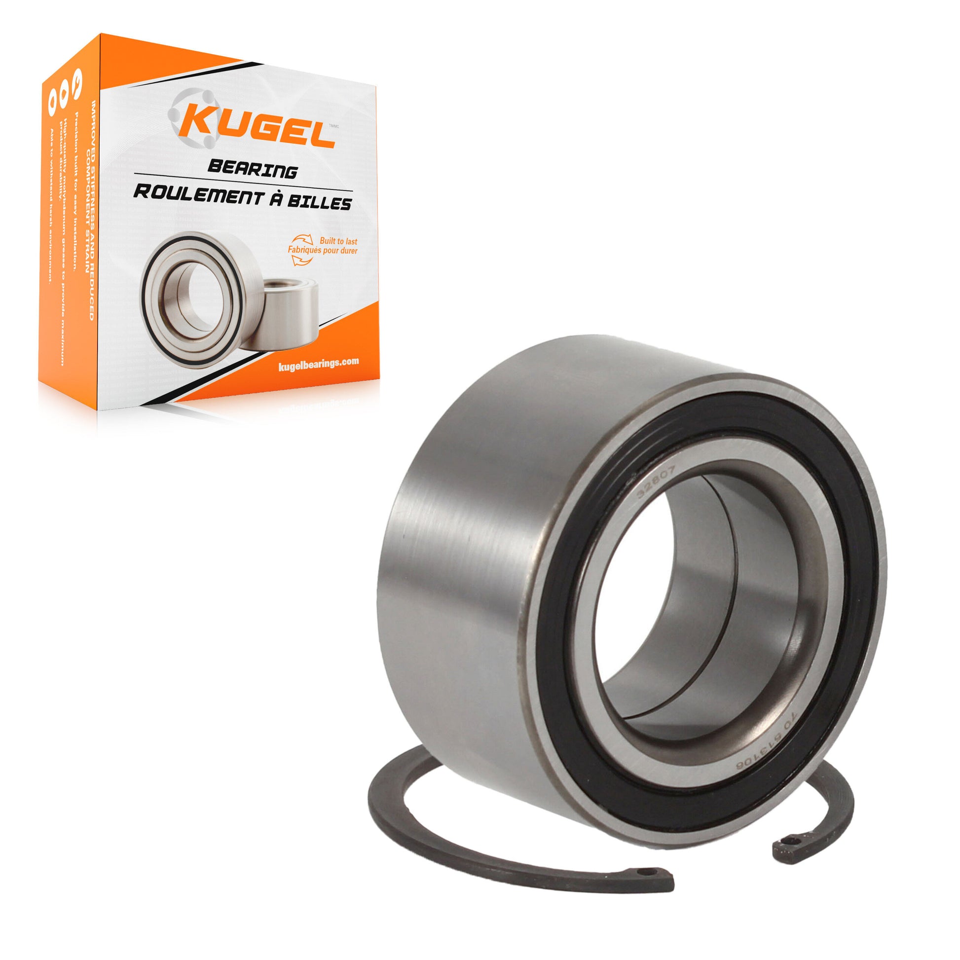 Kugel 70-513106 Wheel Bearing for 1980-2016 BMW 328i, BMW Z4, BMW 128i - Rear, Front