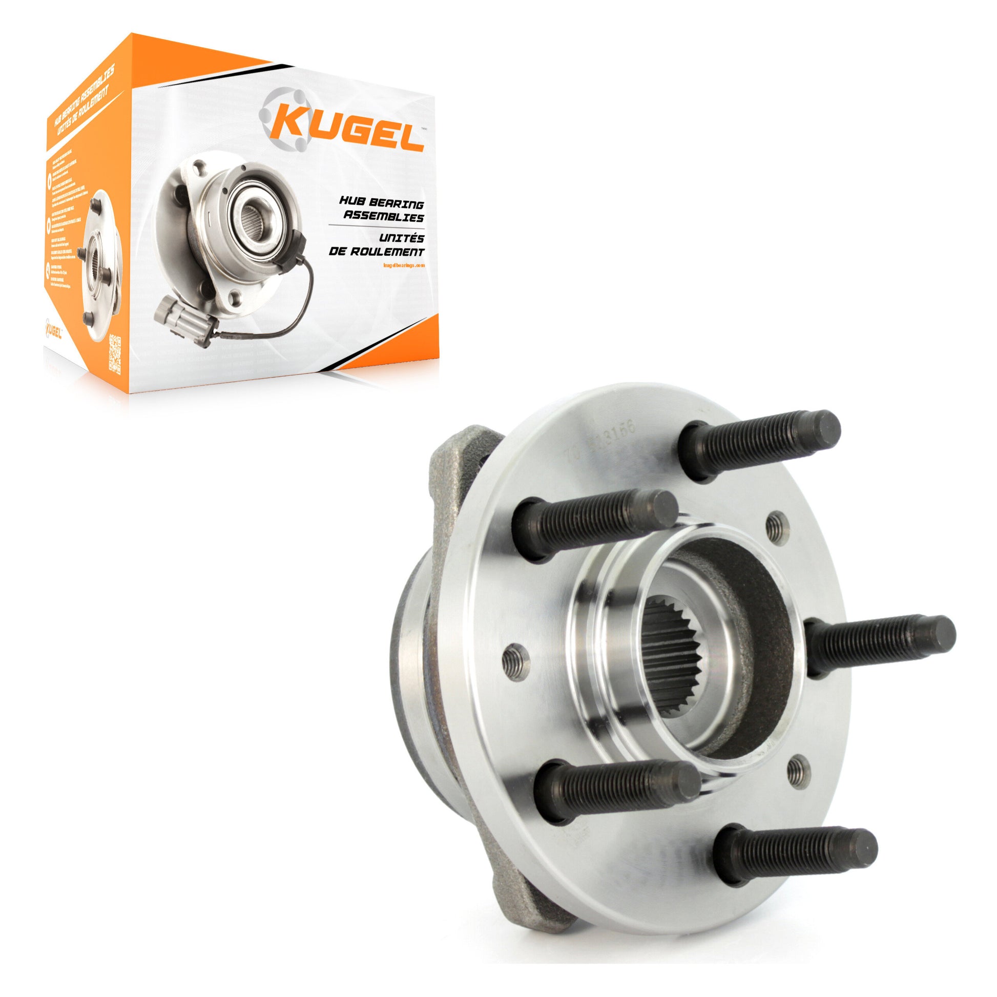 Kugel 70-513156 Wheel Bearing and Hub Assembly for 1998-2003 Ford Windstar - Front