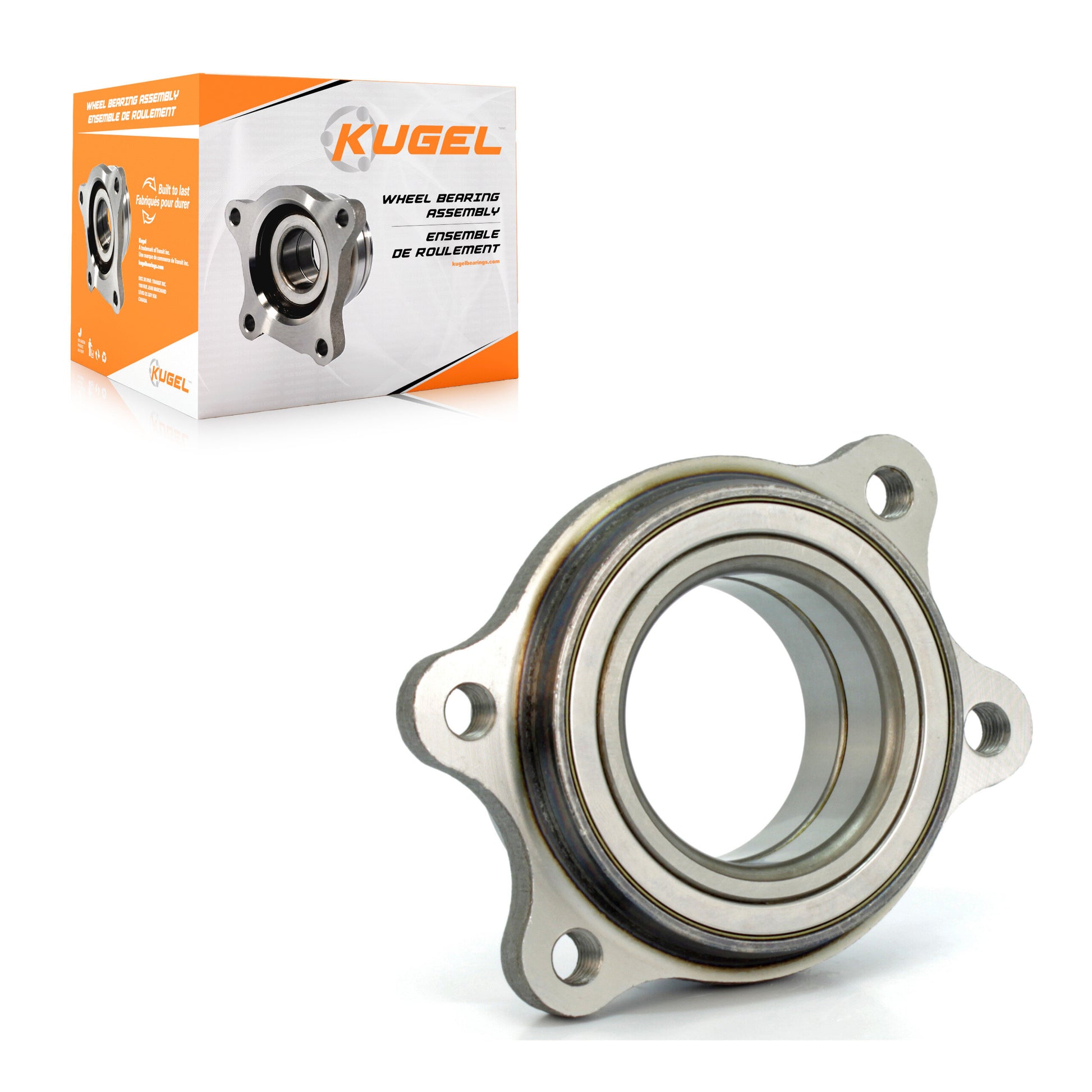 Kugel 70-513301 Wheel Bearing Assembly for 2008-2023 Audi R8, Porsche Macan, Audi RS7 - Rear, Front