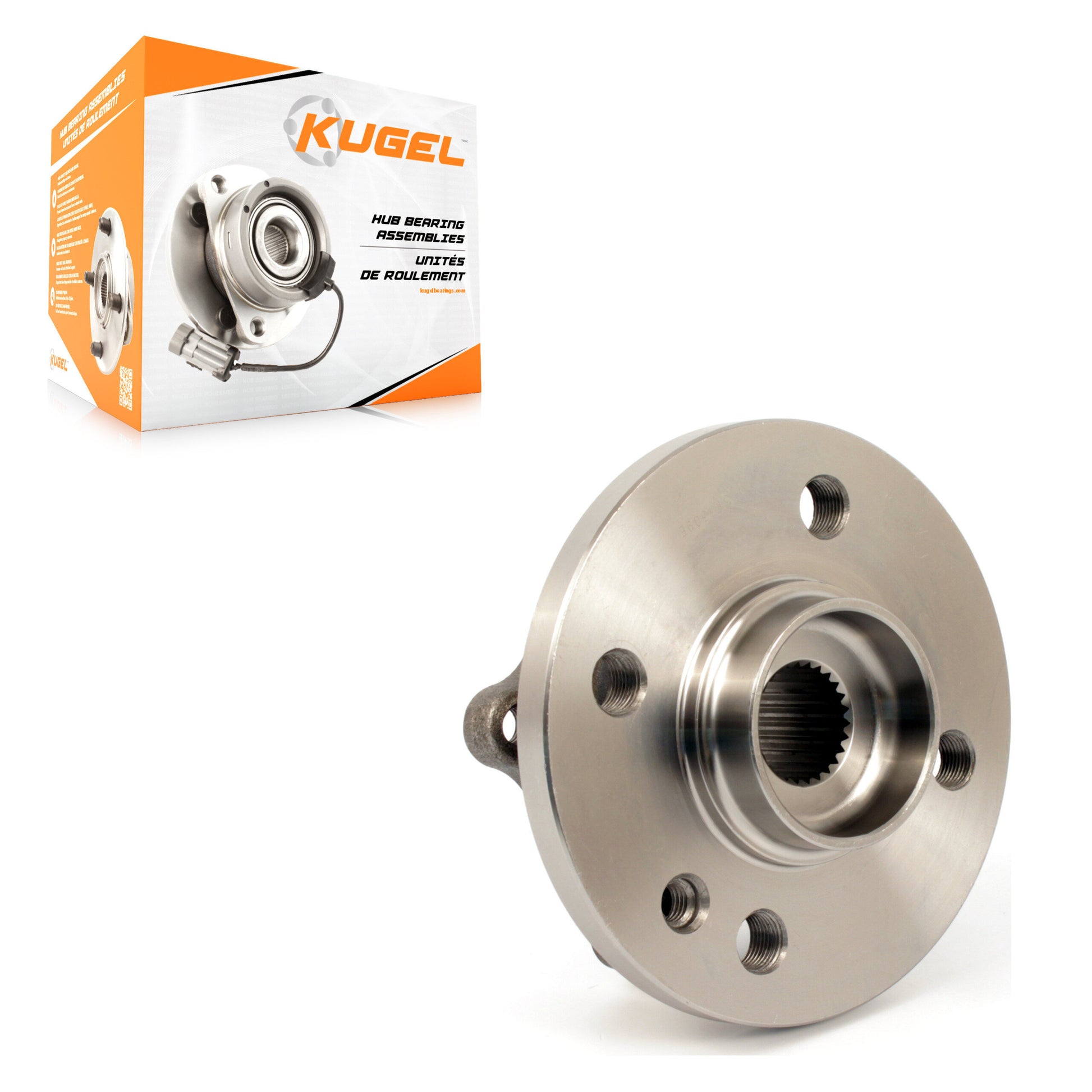 Kugel 70-513309 Wheel Bearing and Hub Assembly for 2006-2015 Mini Cooper - Front