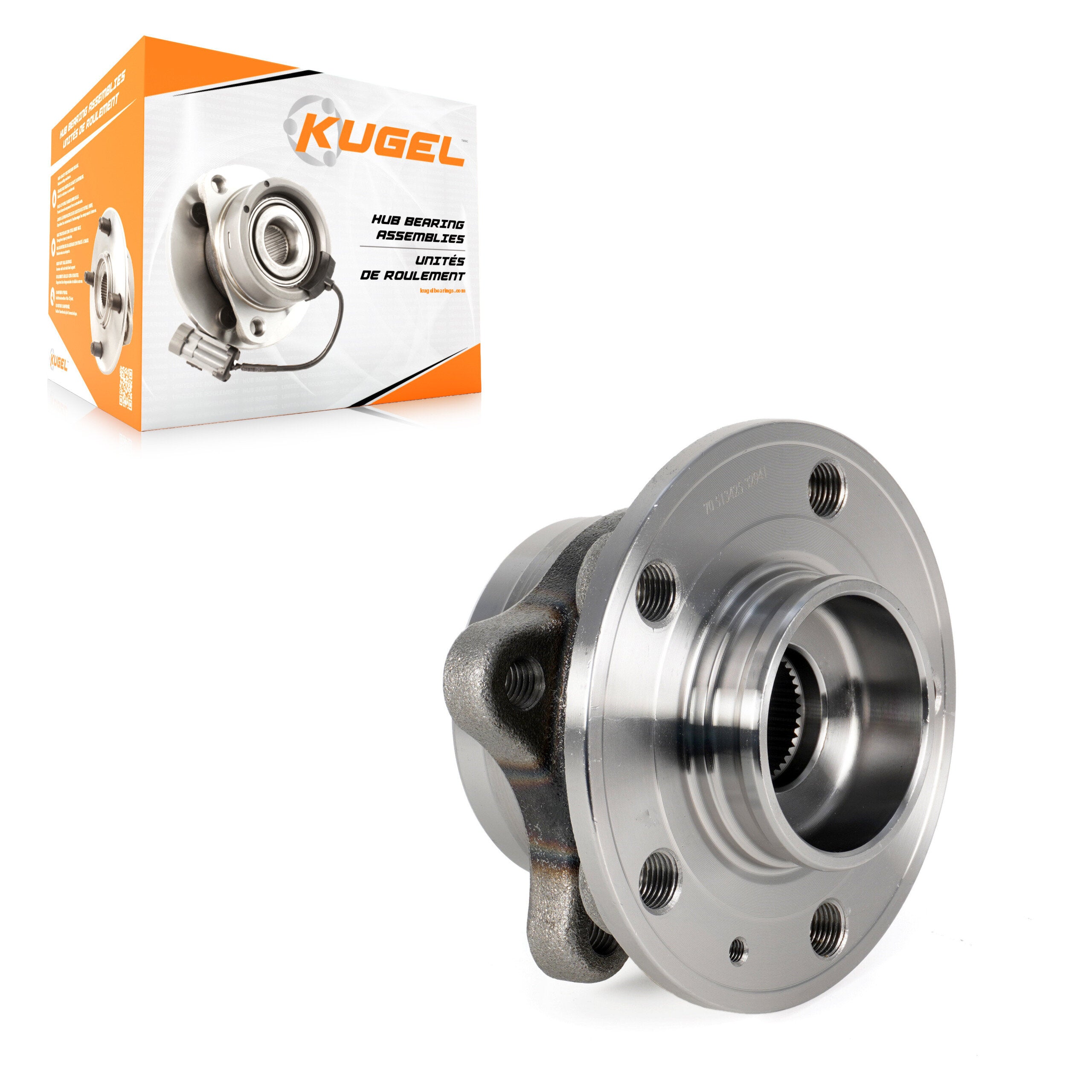 Kugel 70-513425 Wheel Bearing and Hub Assembly for 2007-2014 Volvo XC90 - Front