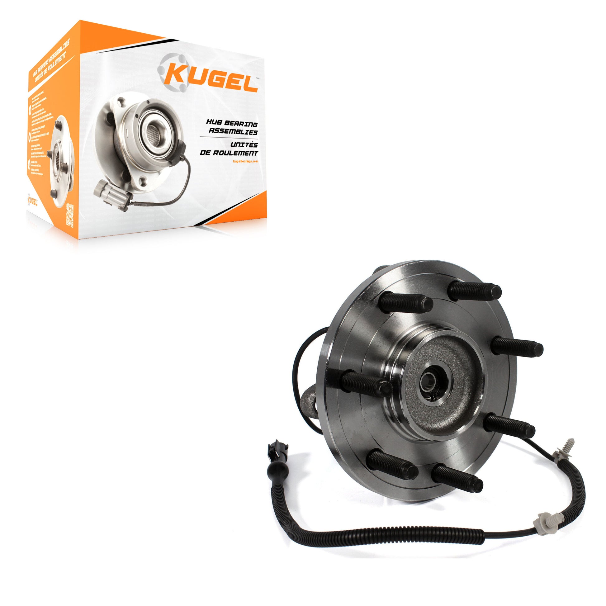 Kugel 70-515118 Wheel Bearing and Hub Assembly for 2009-2010 Ford F-150 - Front