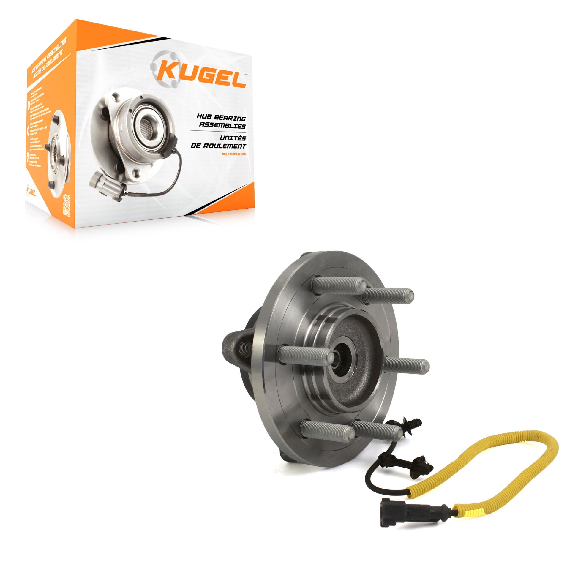 Kugel 70-515177 Wheel Bearing and Hub Assembly for 2018-2020 Ford F-150 - Front