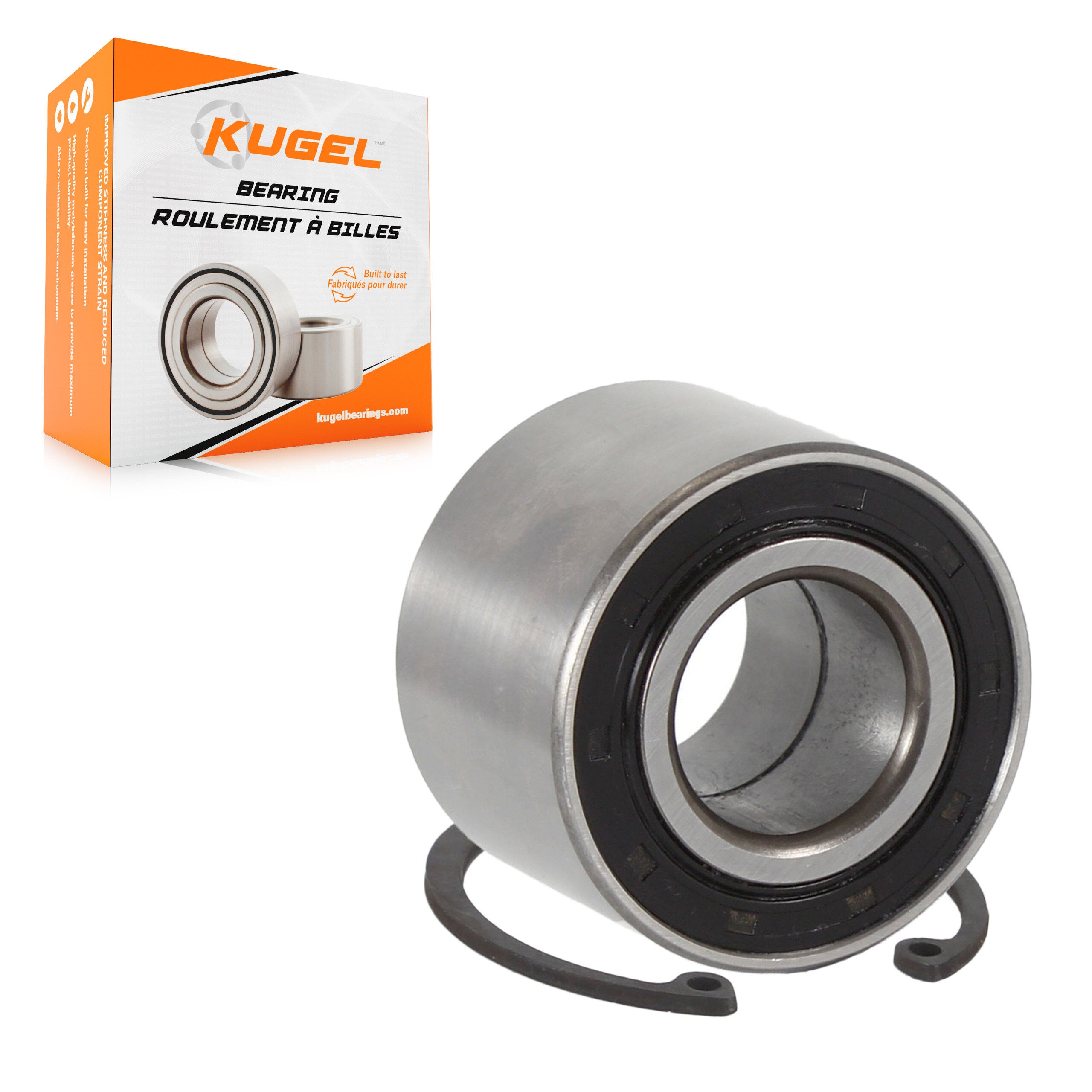 Kugel 70-516012 Wheel Bearing for 2004-2016 Chevrolet Spark, Pontiac G3, Pontiac G3 Wave - Rear