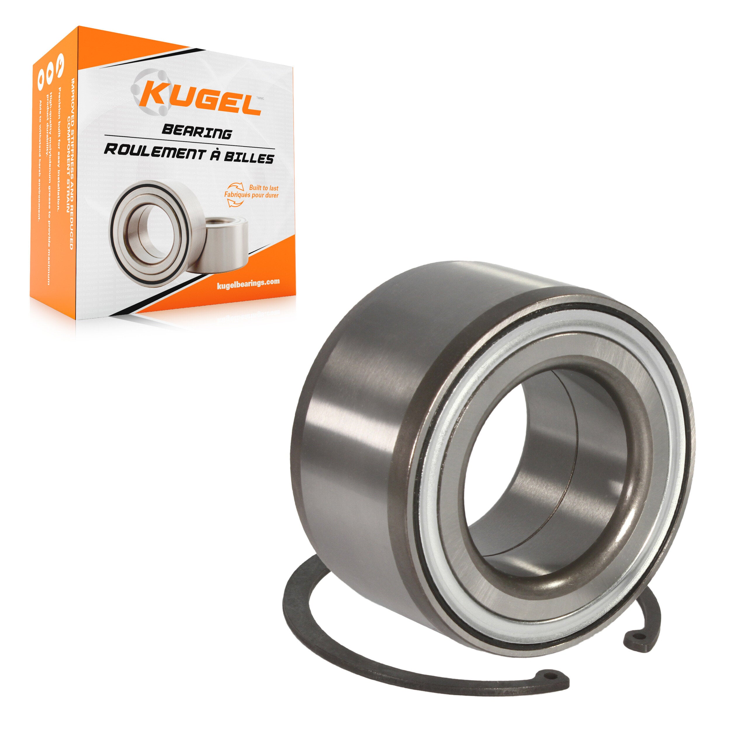Kugel 70-517011 Wheel Bearing for 1995-2007 Toyota Sequoia, Toyota Tundra, Toyota Tacoma - Front