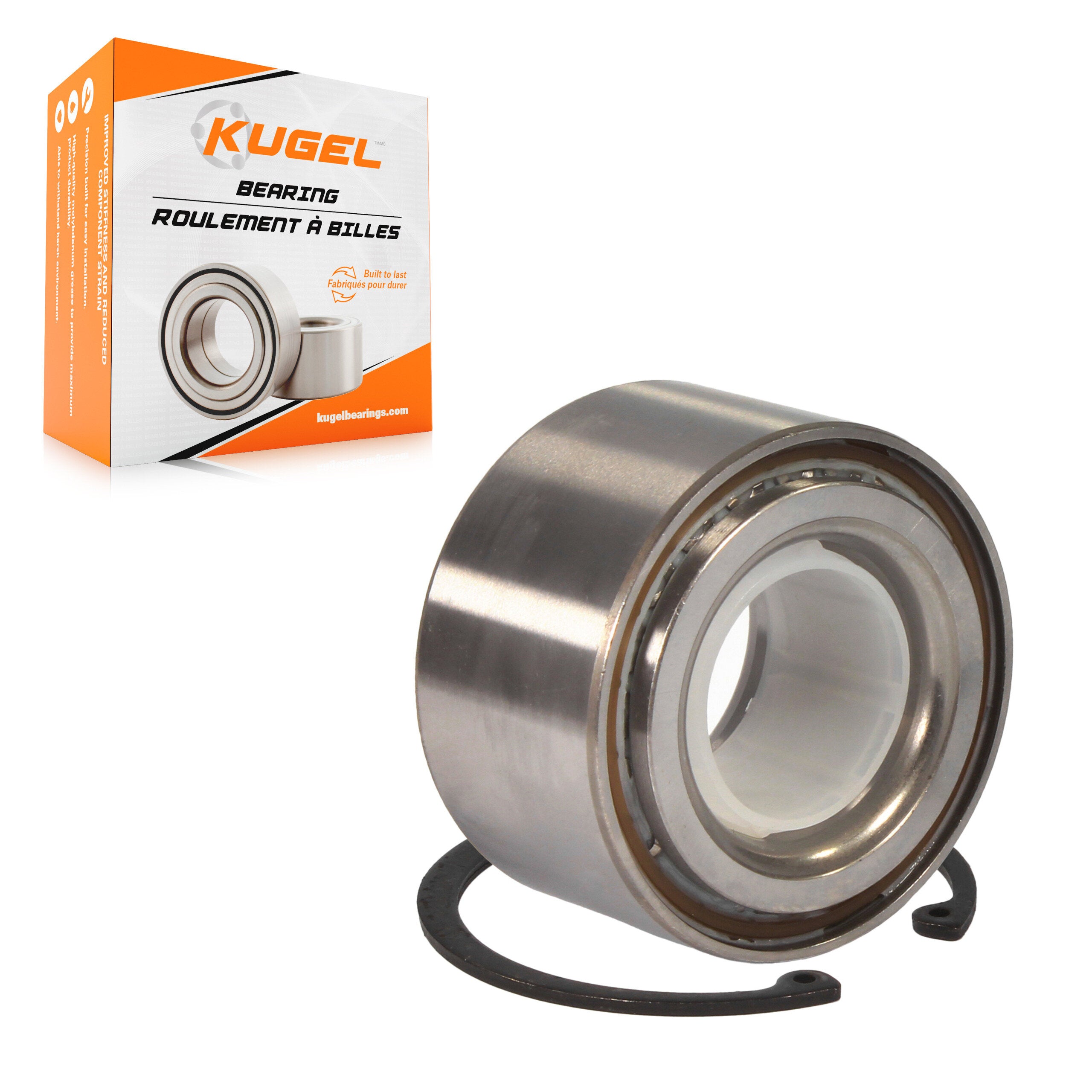 Kugel 70-517013 Wheel Bearing for 2005-2015 Toyota Tacoma - Front